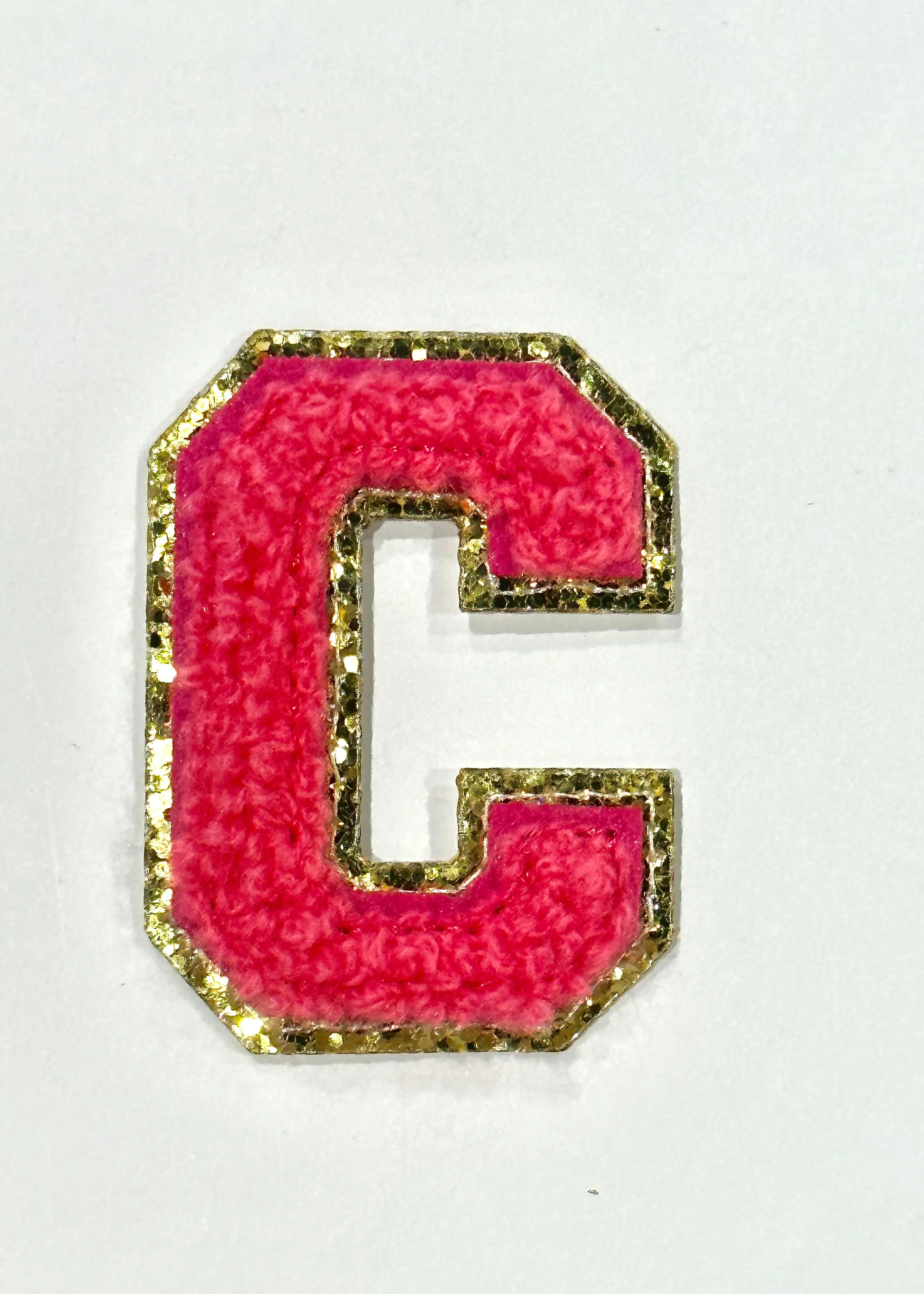 Pink Letter Patches sold by Bella Chic
