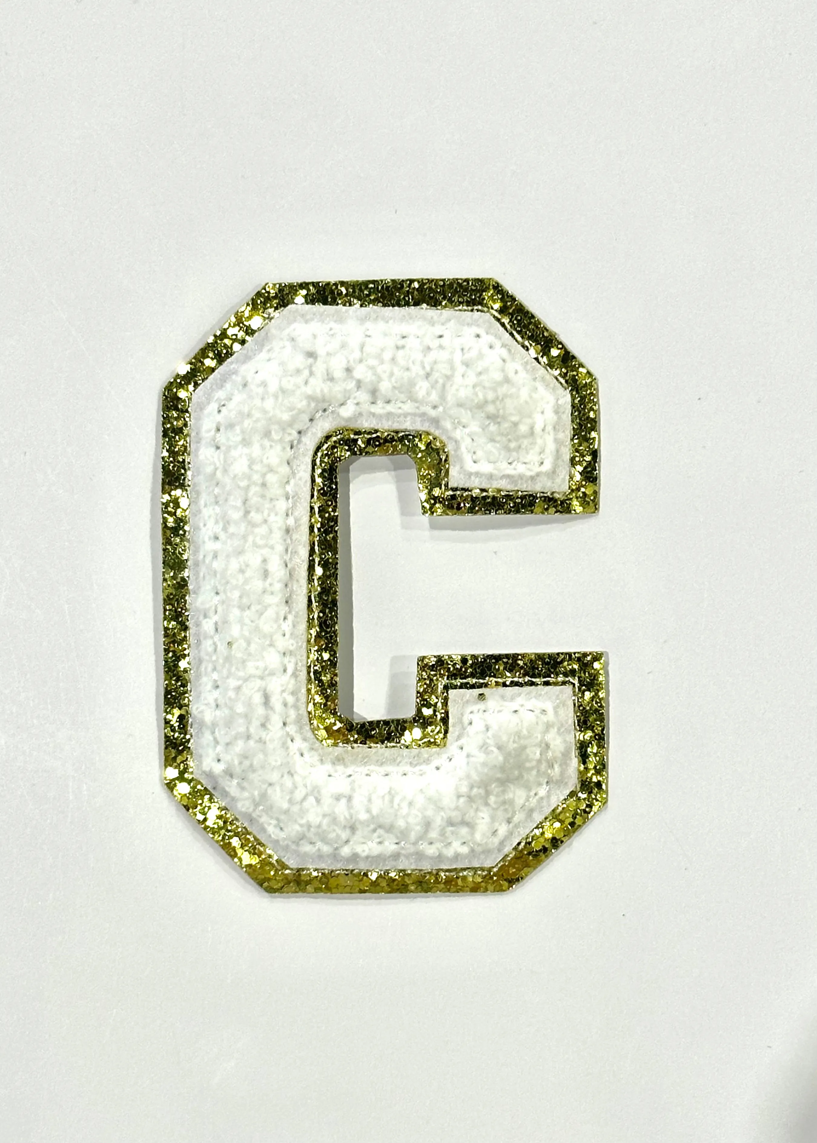 White Letter Patches | Large sold by Bella Chic product image thumbnail 3