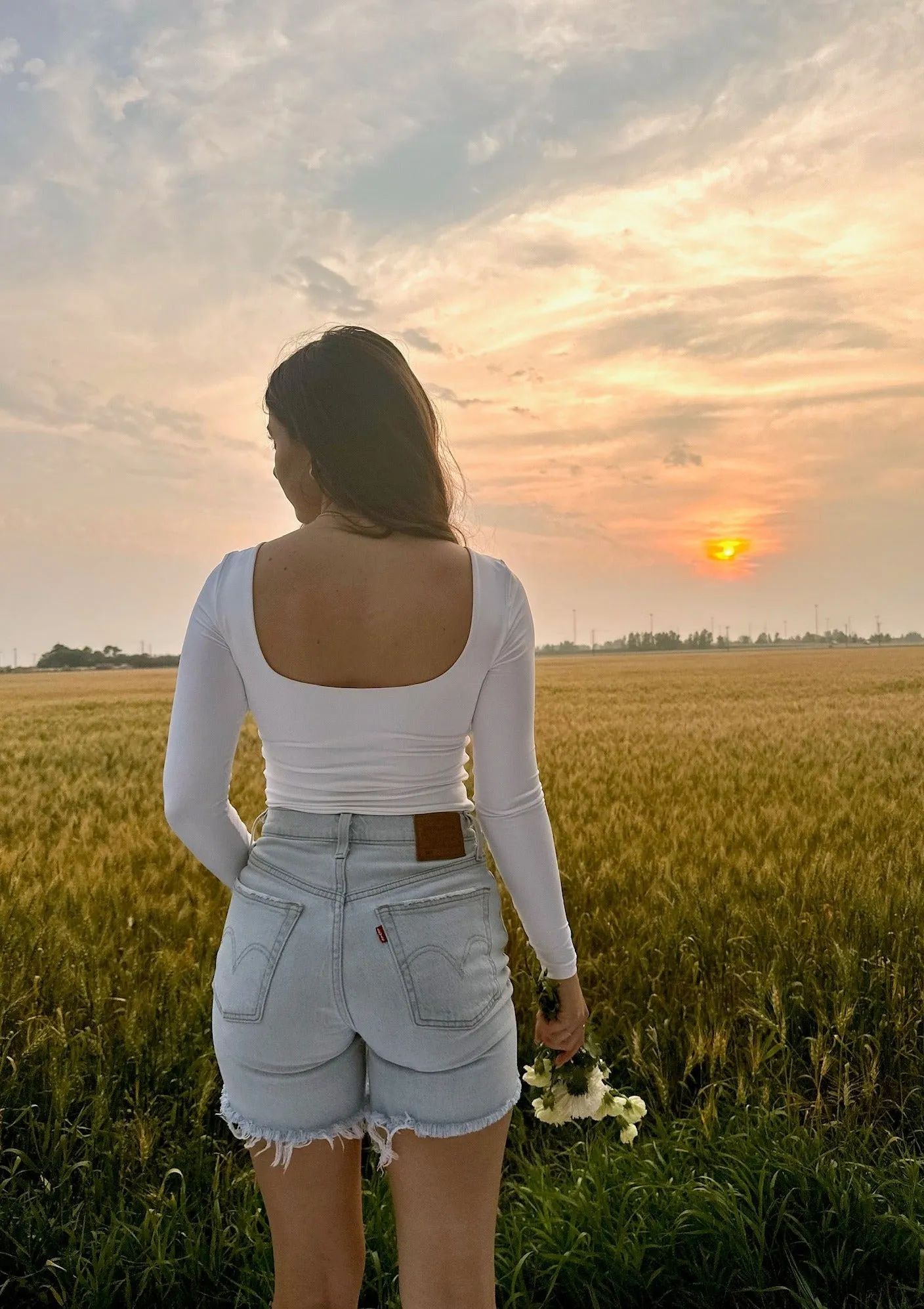 Brida Low Back Scoop Bodysuit | Eggshell sold by Bella Chic product image thumbnail 4