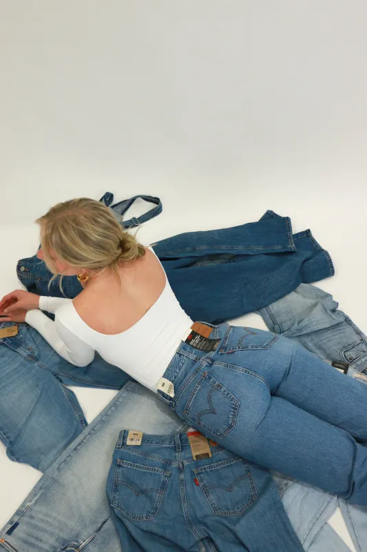 Brida Low Back Scoop Bodysuit | Eggshell sold by Bella Chic