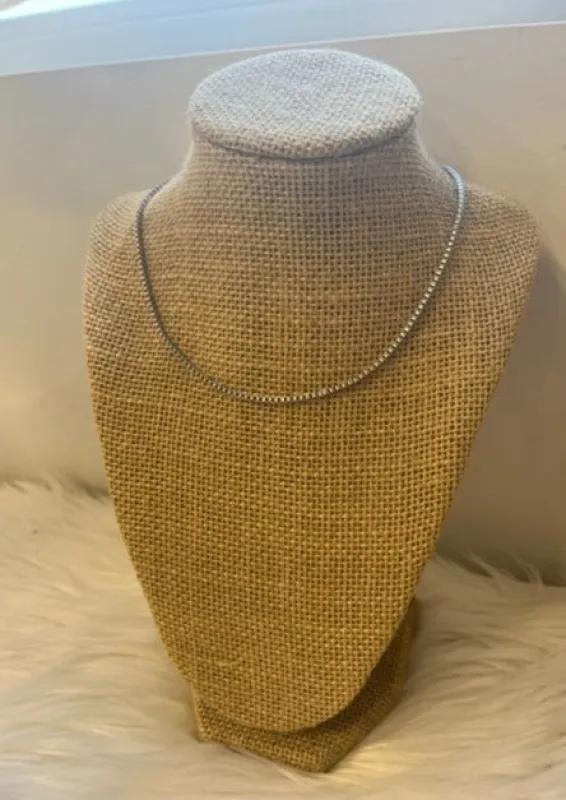 The Links Necklace | Silver sold by Bella Chic