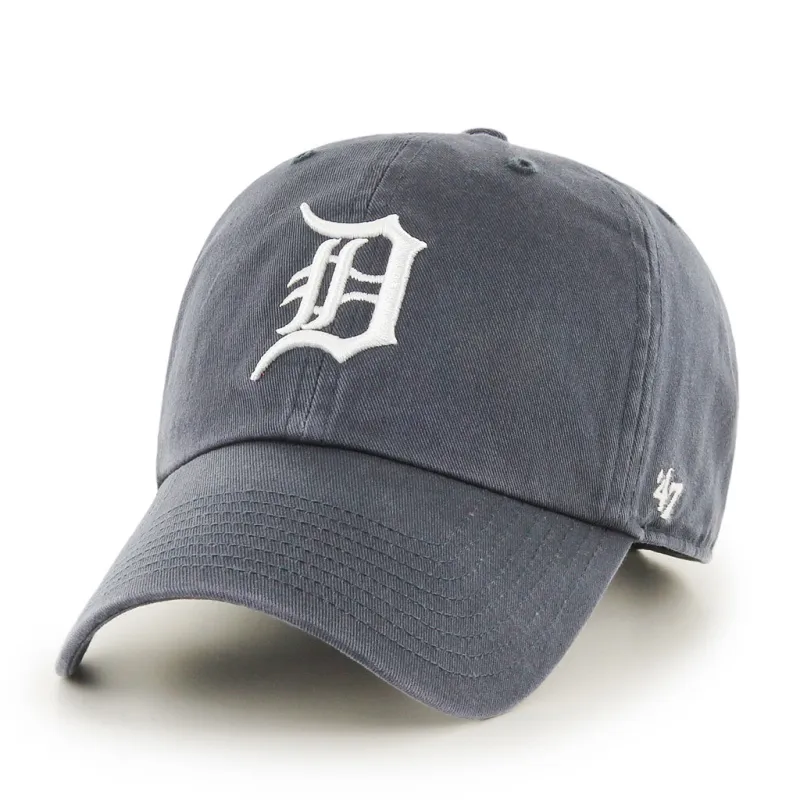 '47 Brand MLB Clean Up Cap | Detroit Tigers | Washed Navy sold by Bella Chic