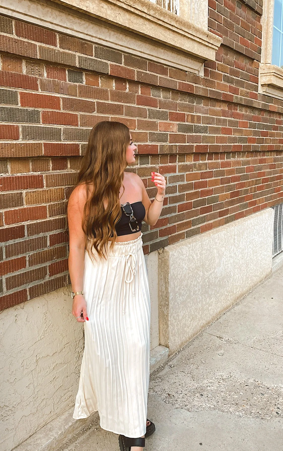 Nash Midi Skirt | Butter sold by Bella Chic product image thumbnail 3