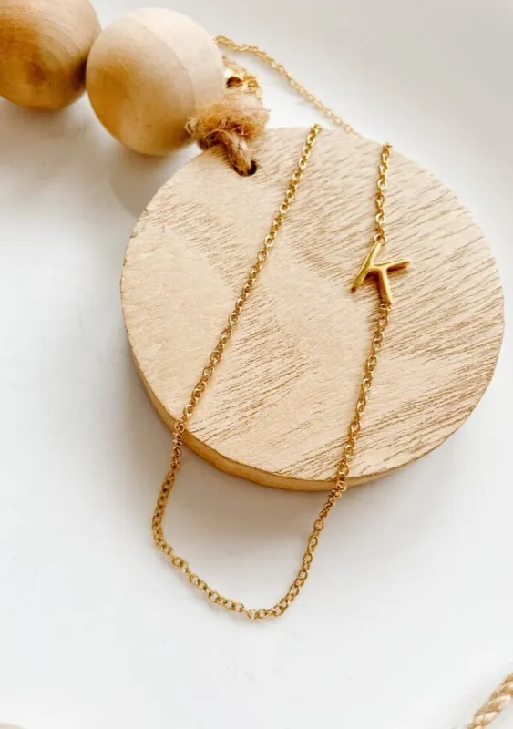Initial Necklaces | Gold sold by Bella Chic