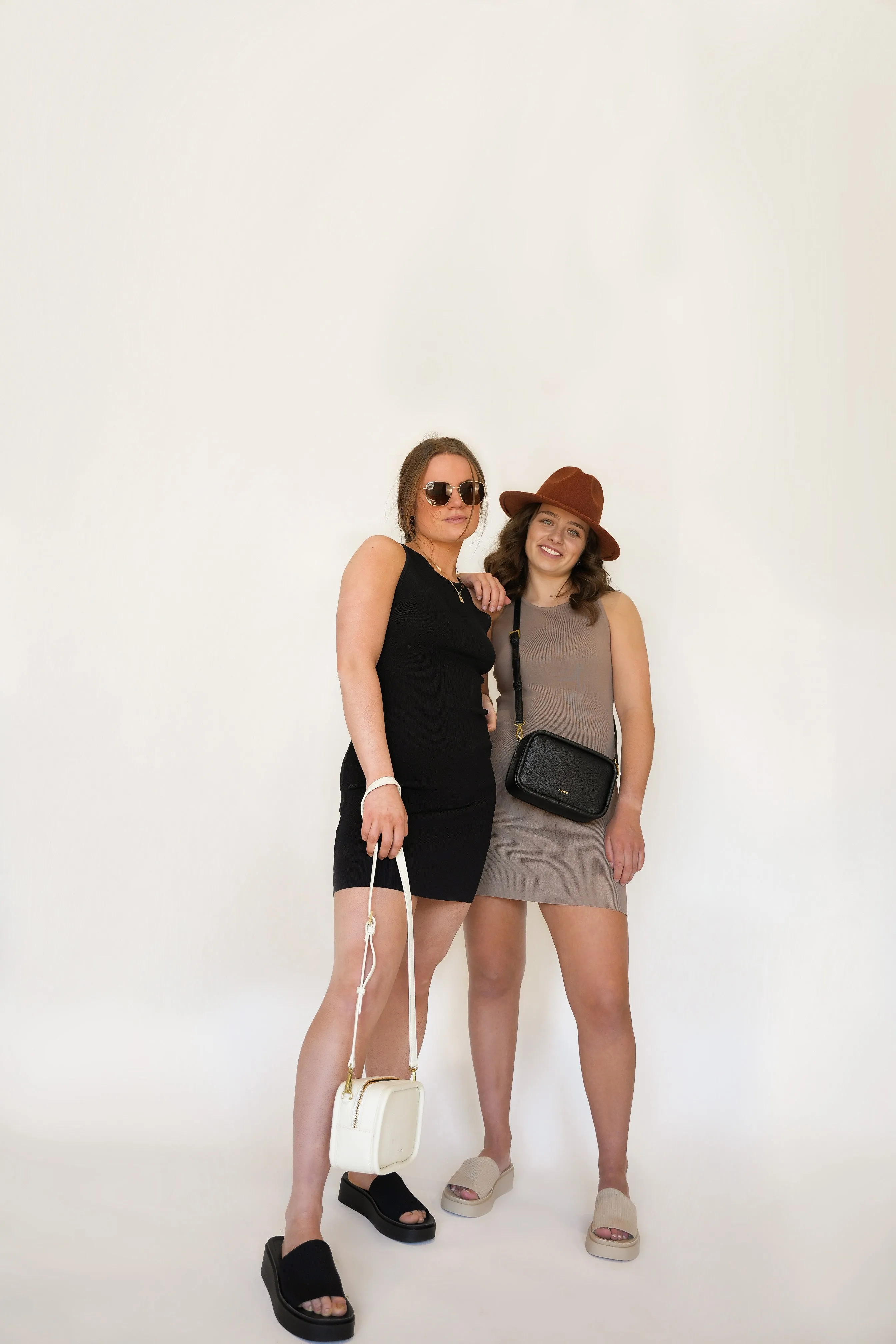 Halley Knit Dress | Mink sold by Bella Chic product image thumbnail 3