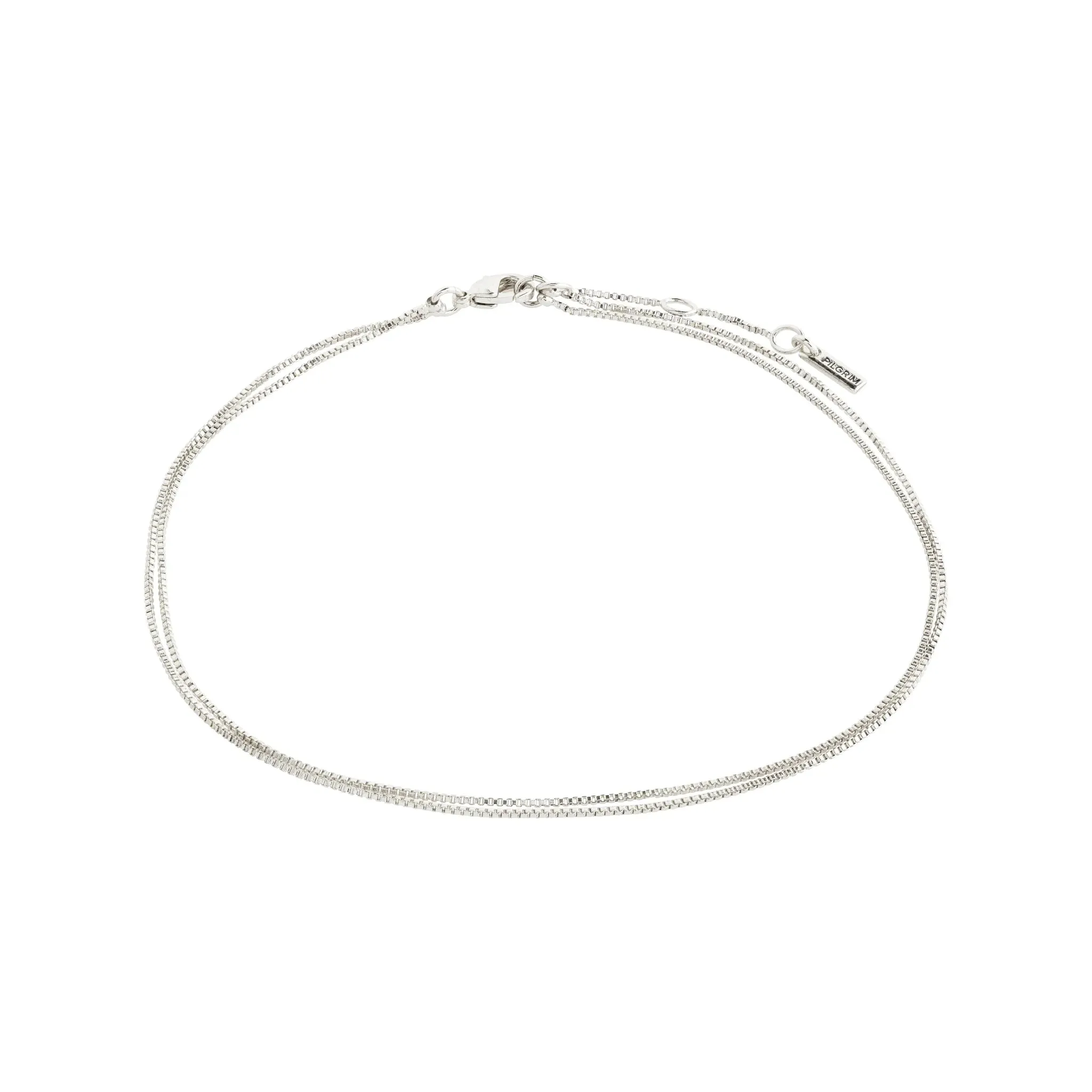 Care Recycled Ankle Chain 2-in-1 Set | Silver sold by Bella Chic product image thumbnail 2