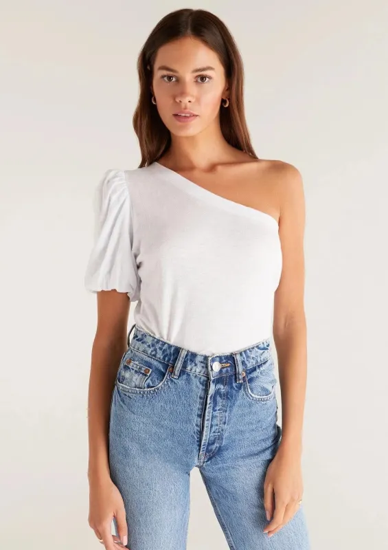 Penelope One Shoulder Top sold by Bella Chic