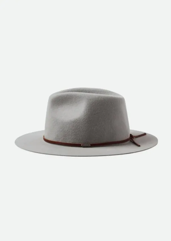 Wesley Packable Fedora | Mineral Grey sold by Bella Chic