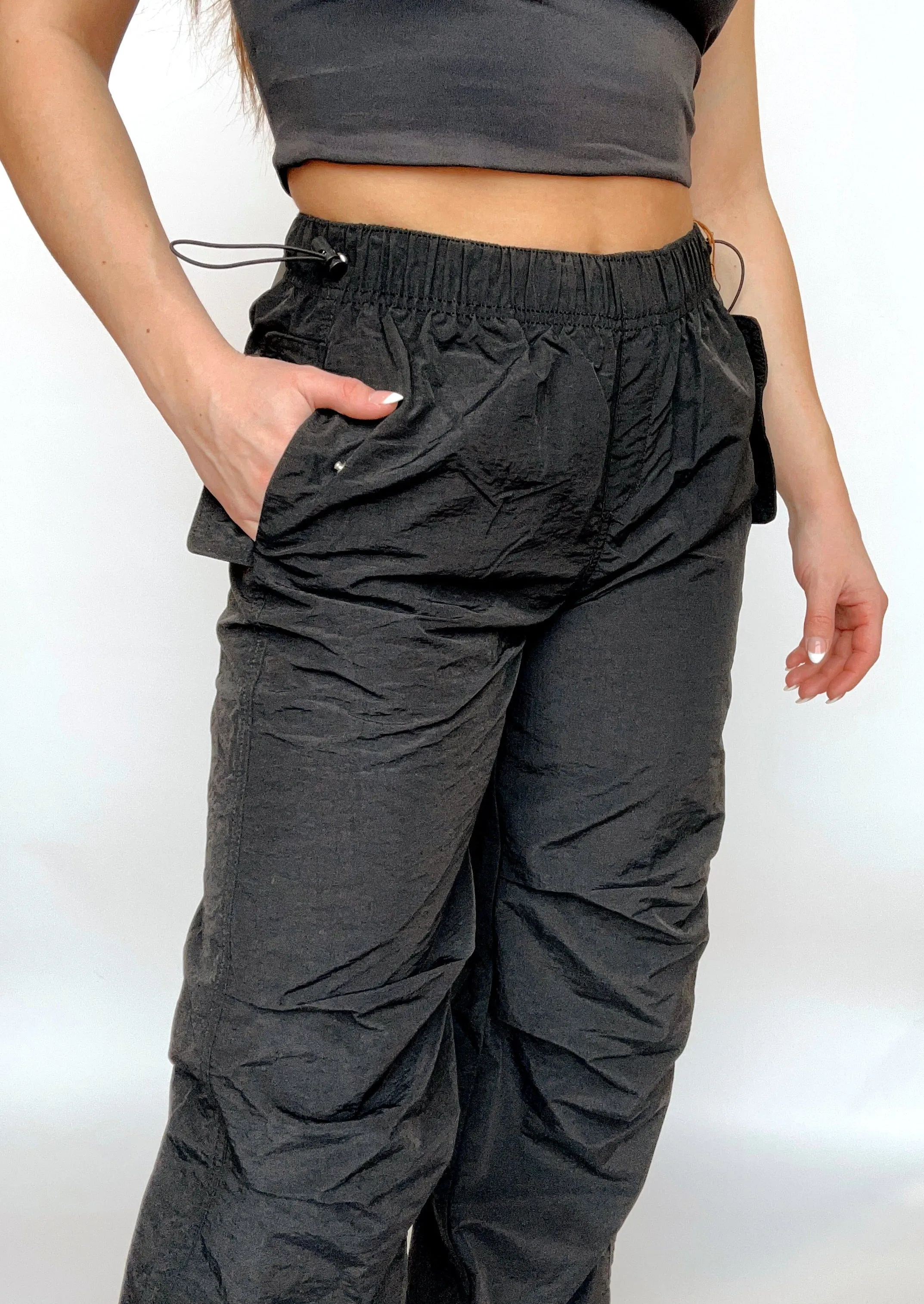 The Tessa Parachute Pant | Black sold by Bella Chic product image thumbnail 2
