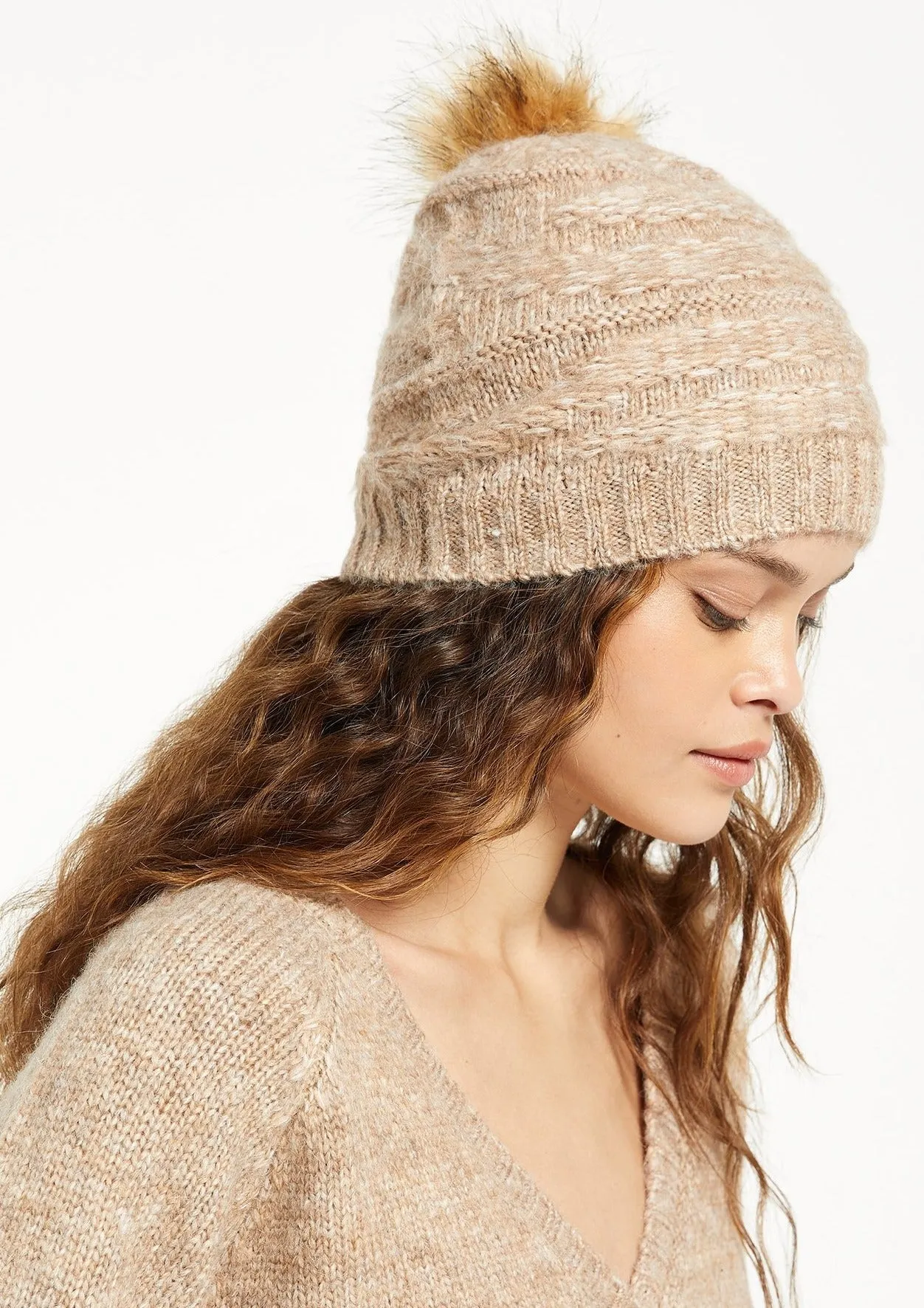 Cable Beanie sold by Bella Chic product image thumbnail 3