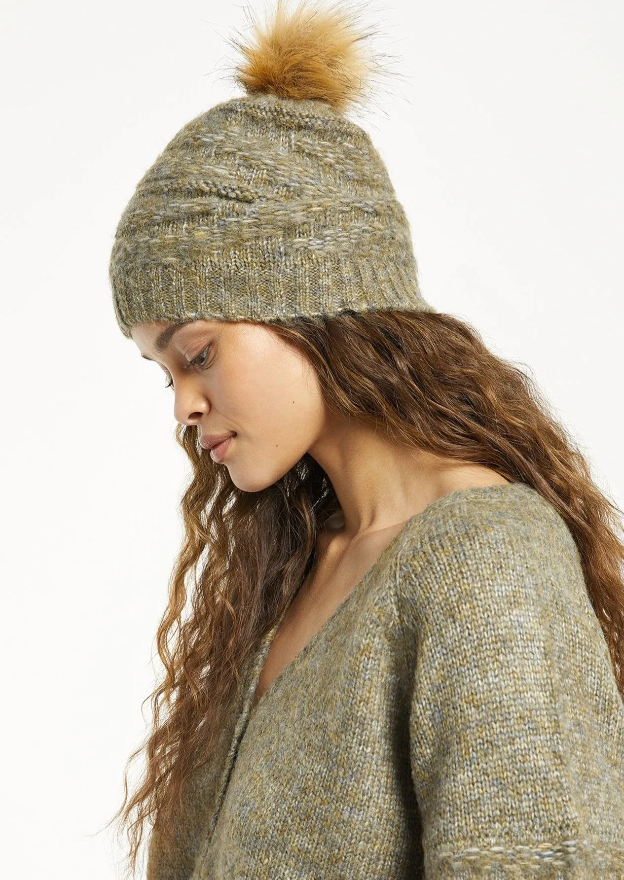 Cable Beanie sold by Bella Chic