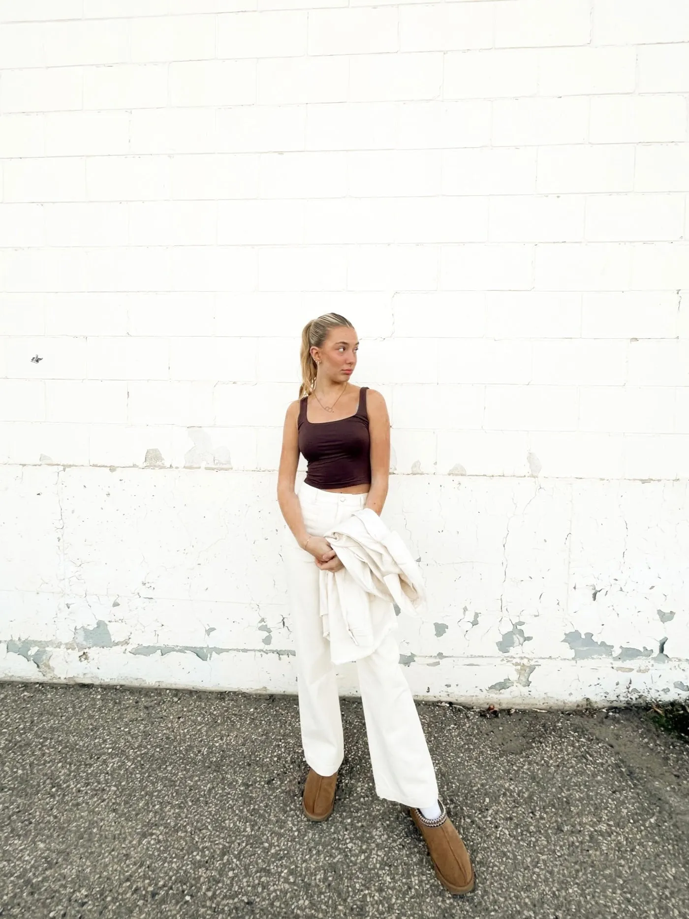 Fulton Pants | Natural sold by Bella Chic product image thumbnail 2