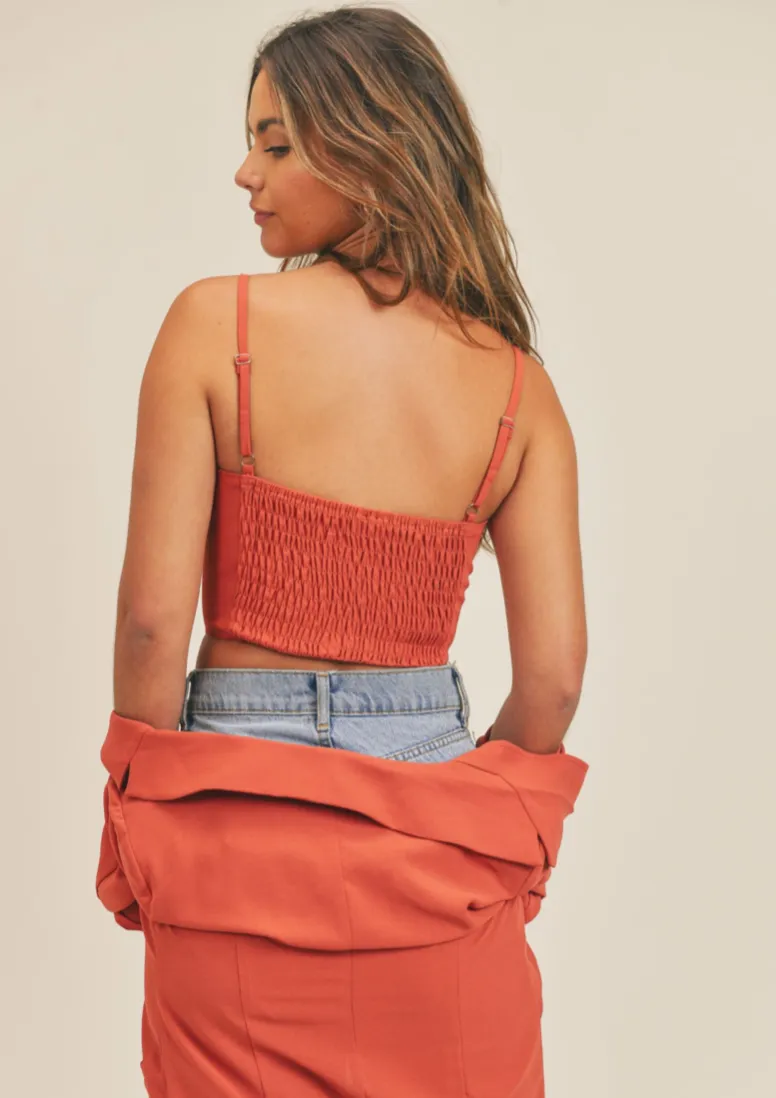 Make It Up Cropped Cami | Spicy sold by Bella Chic product image thumbnail 2