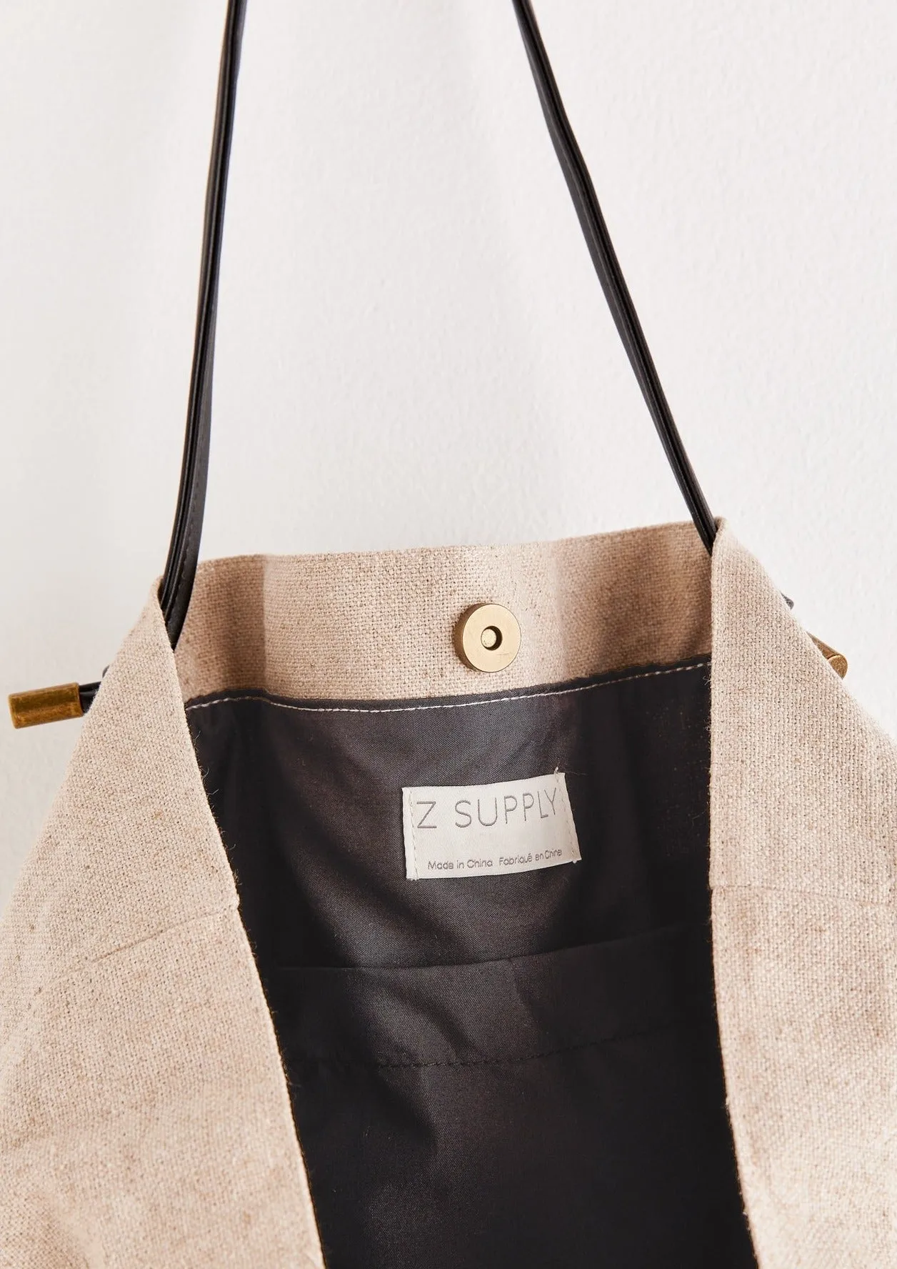 Z Supply Canvas Tote sold by Bella Chic product image thumbnail 5