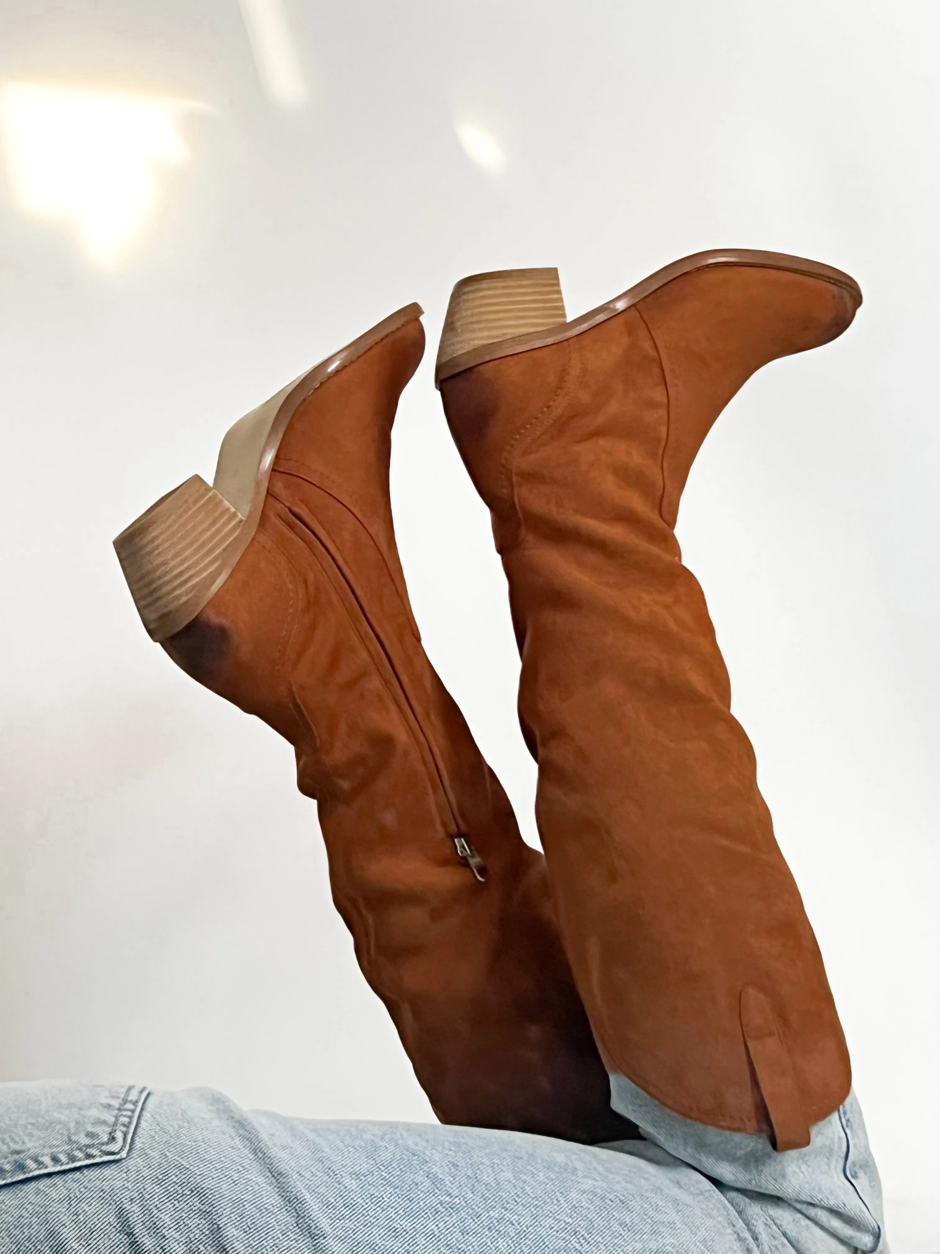 Brooks Tall Boot | Tan sold by Bella Chic product image thumbnail 4