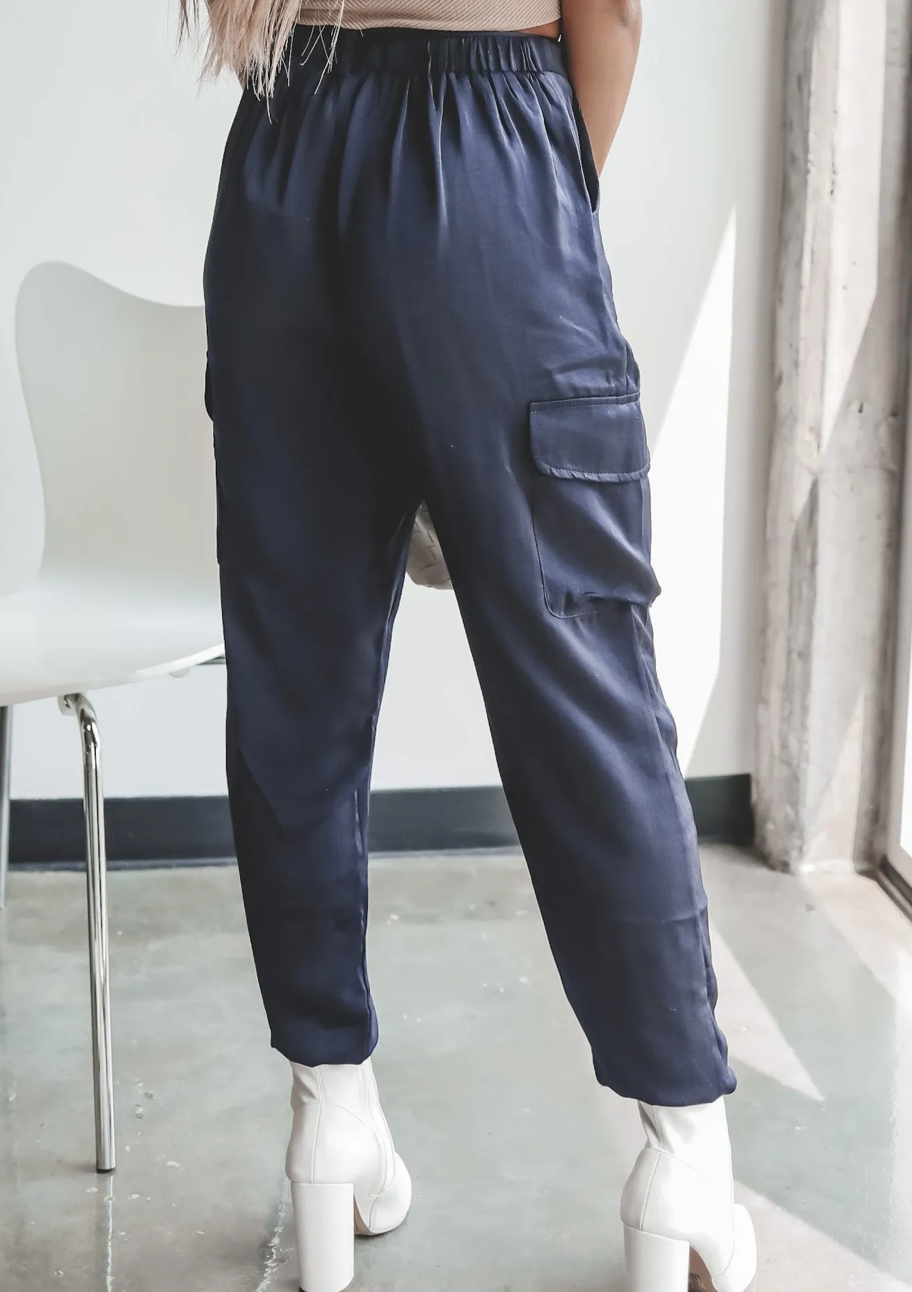 Moonlight Mile Pant | Charcoal sold by Bella Chic product image thumbnail 2