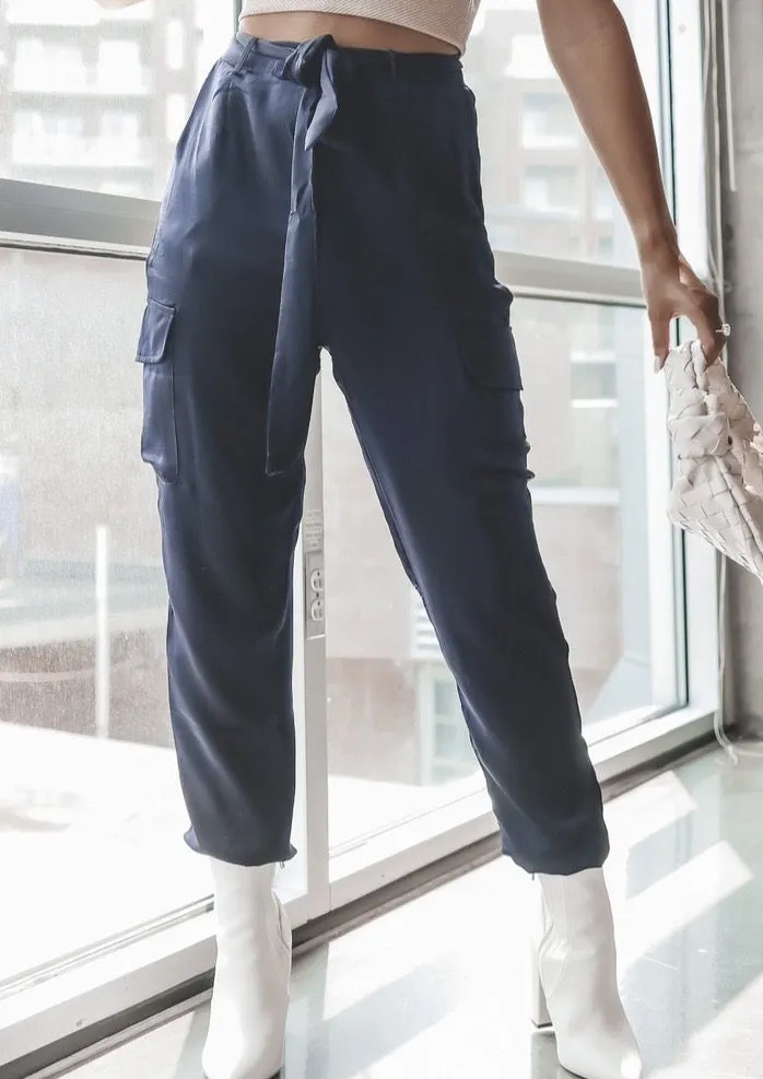 Moonlight Mile Pant | Charcoal sold by Bella Chic