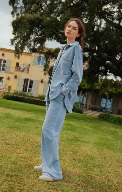 Hunter Knit Denim Pant sold by Bella Chic