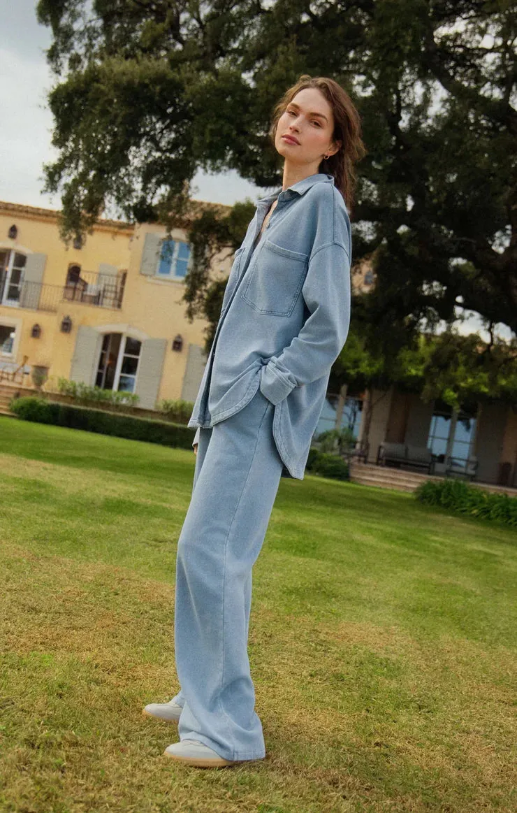 Hunter Knit Denim Pant sold by Bella Chic