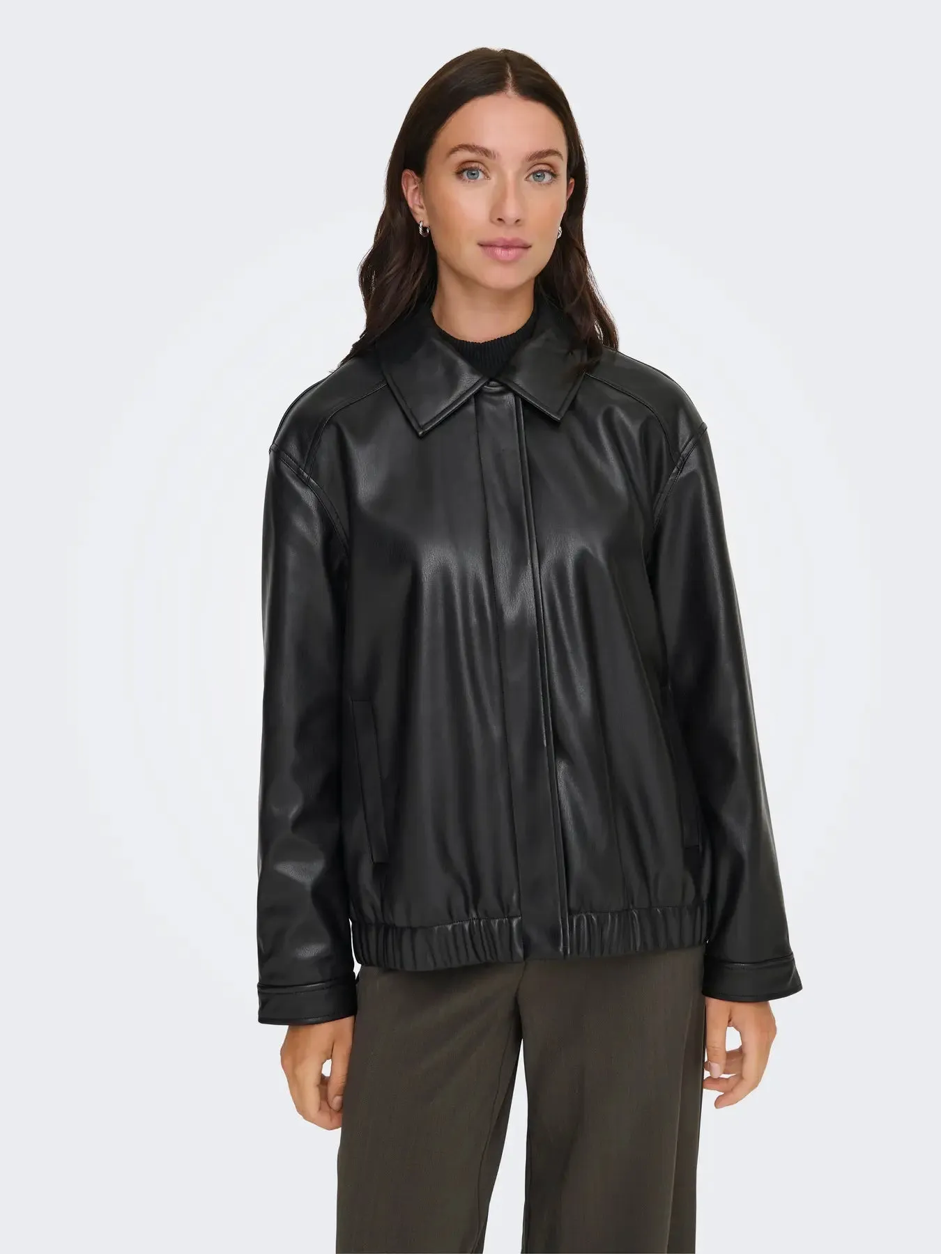 Verona Faux Leather Jacket sold by Bella Chic product image thumbnail 3