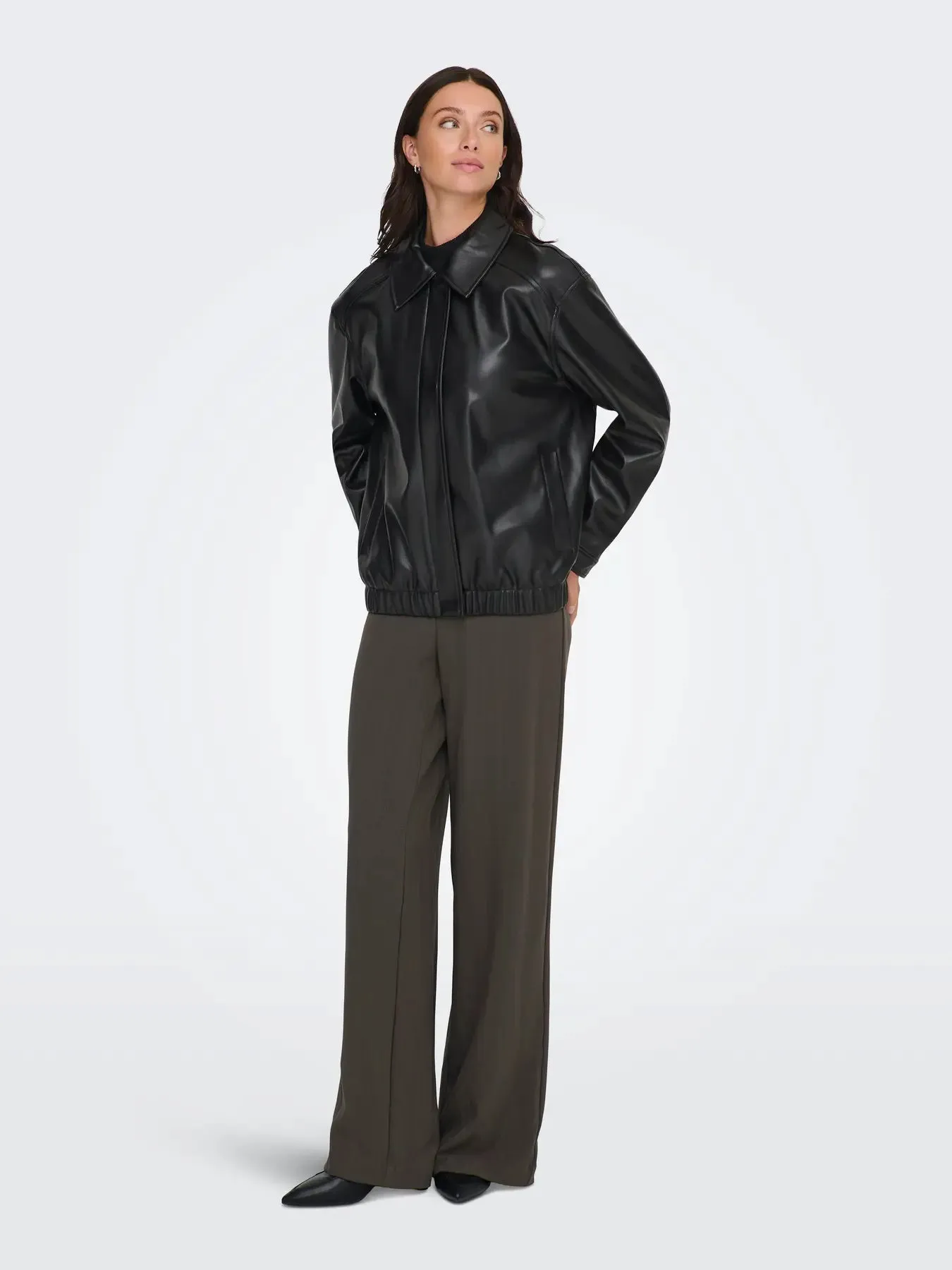 Verona Faux Leather Jacket sold by Bella Chic product image thumbnail 2
