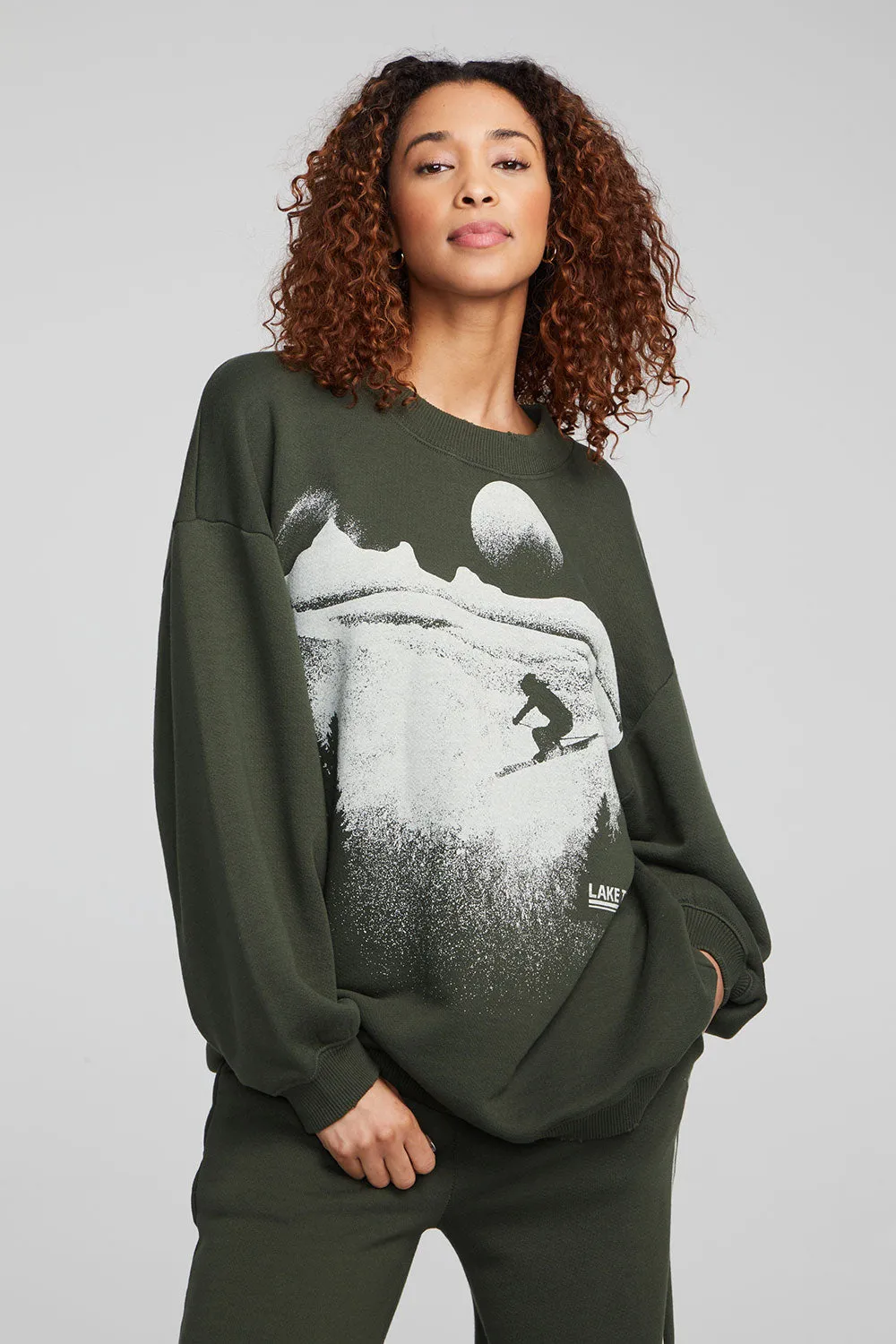 Tahoe Ski Slope Pullover sold by Bella Chic product image thumbnail 2