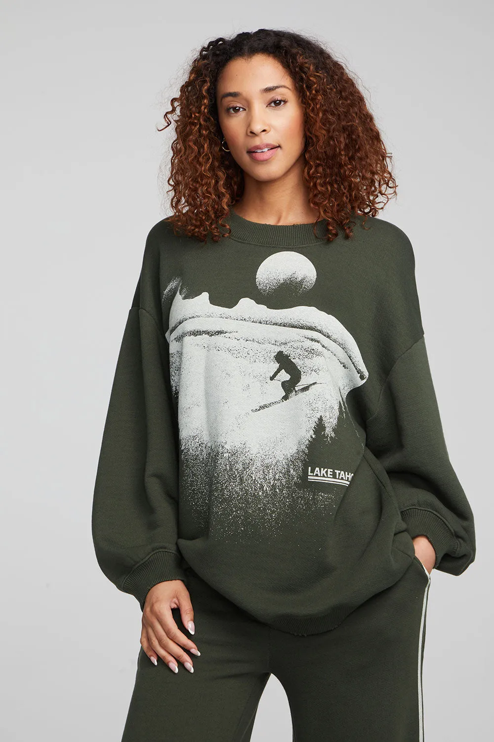Tahoe Ski Slope Pullover sold by Bella Chic product image thumbnail 3