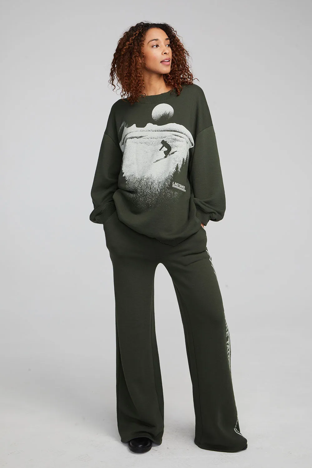 Tahoe Ski Slope Pullover sold by Bella Chic