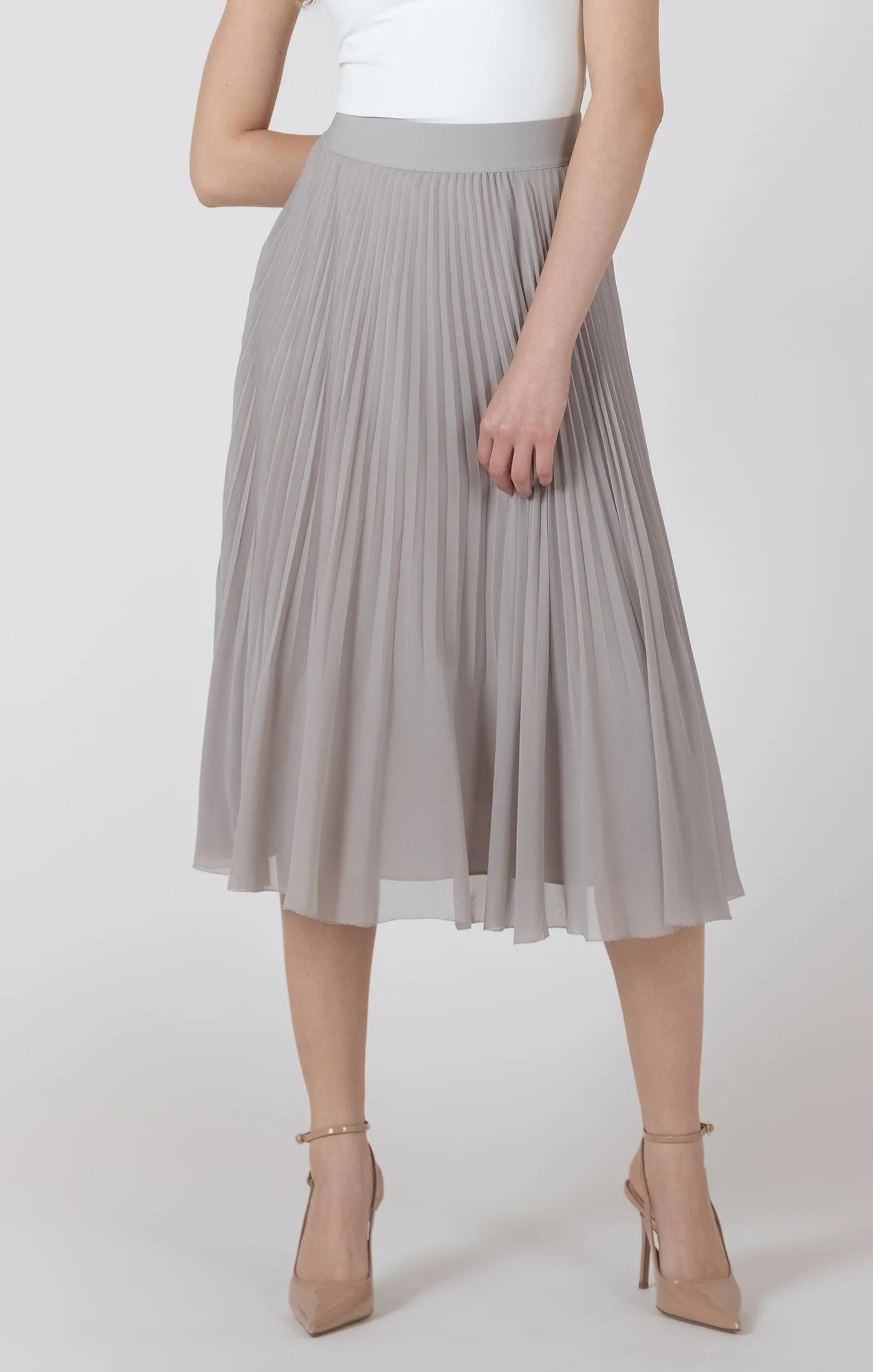 Pleated Skirt | London Fog sold by Bella Chic product image thumbnail 4