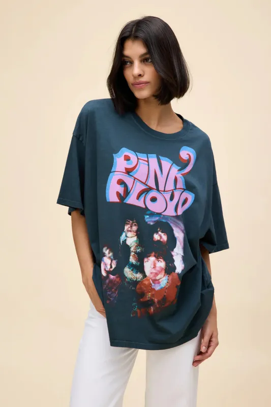 Pink Floyd UFO Club 1967 OS Tee | Vintage Black made by Daydreamer