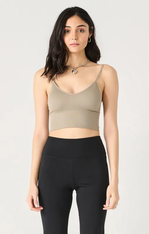Seamless Bra Top | Taupe made by Bella Chic