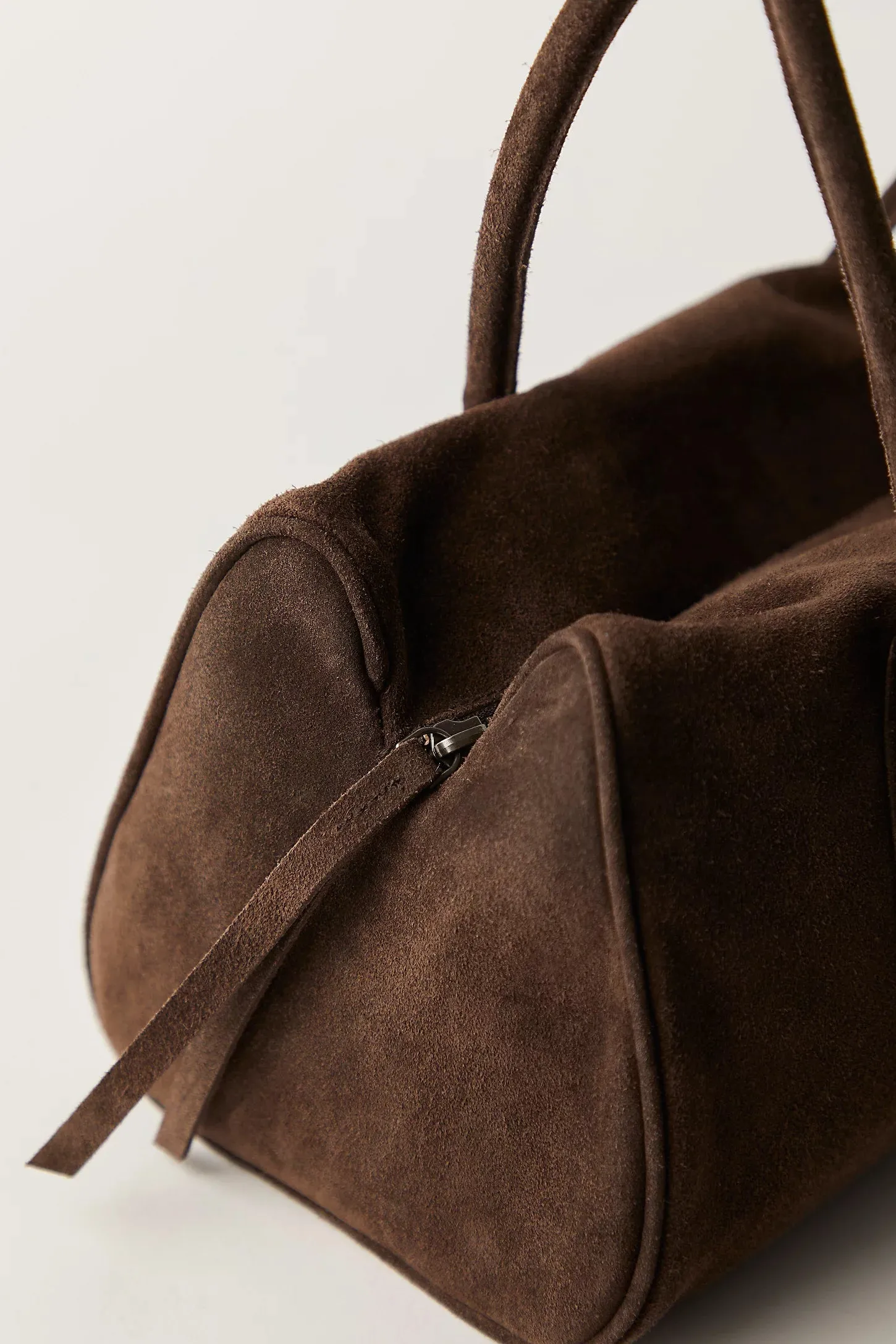 Sierra Suede Shoulder Bag | Chocolate sold by Bella Chic product image thumbnail 3
