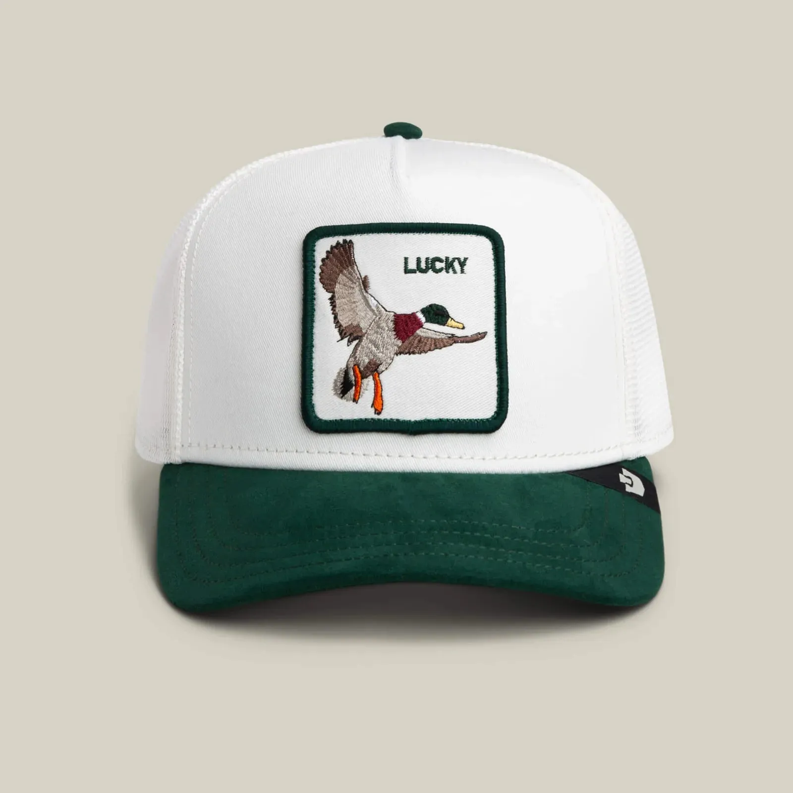 Suede Duck Trucker Hat sold by Bella Chic