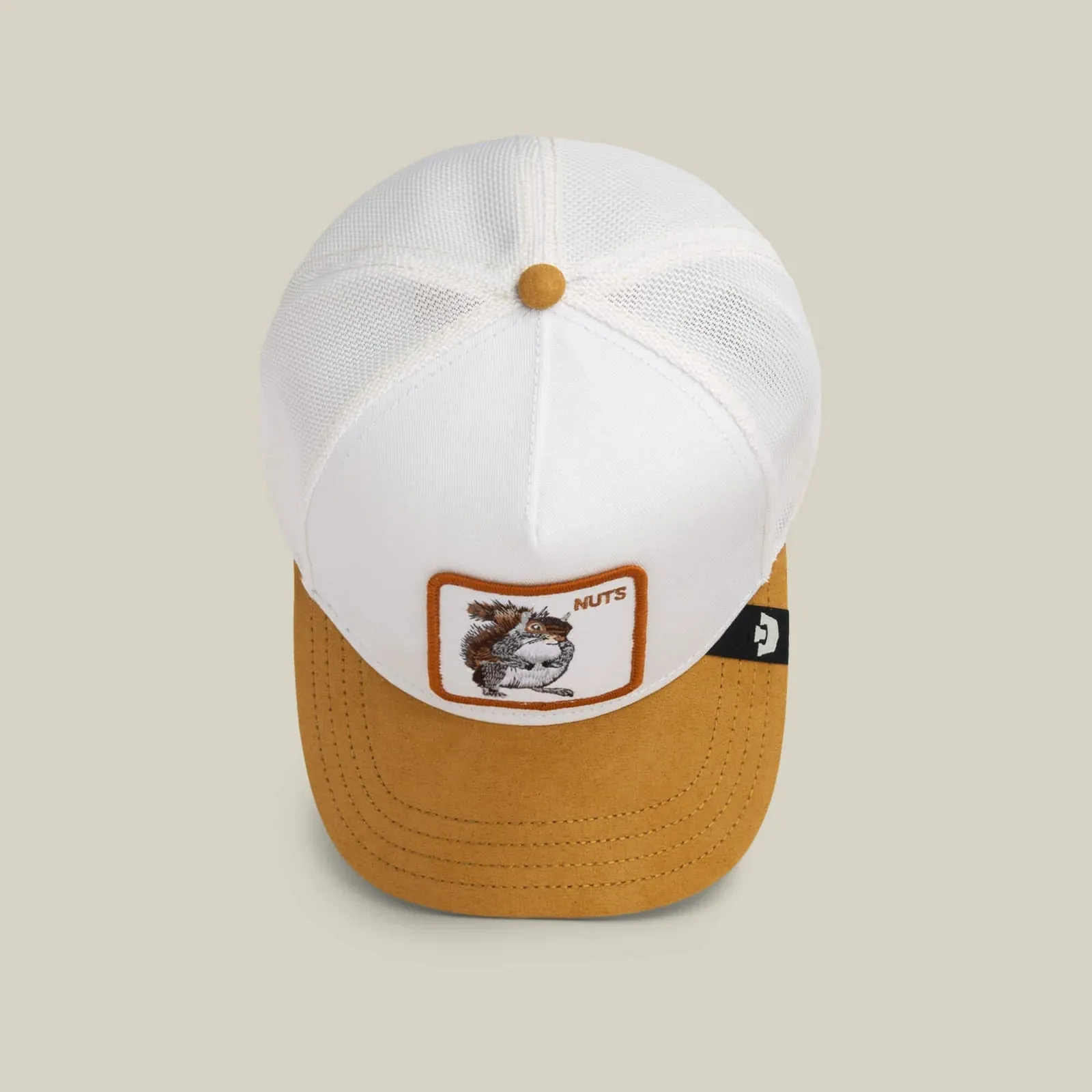 Suede Squirrel Trucker Hat sold by Bella Chic product image thumbnail 5
