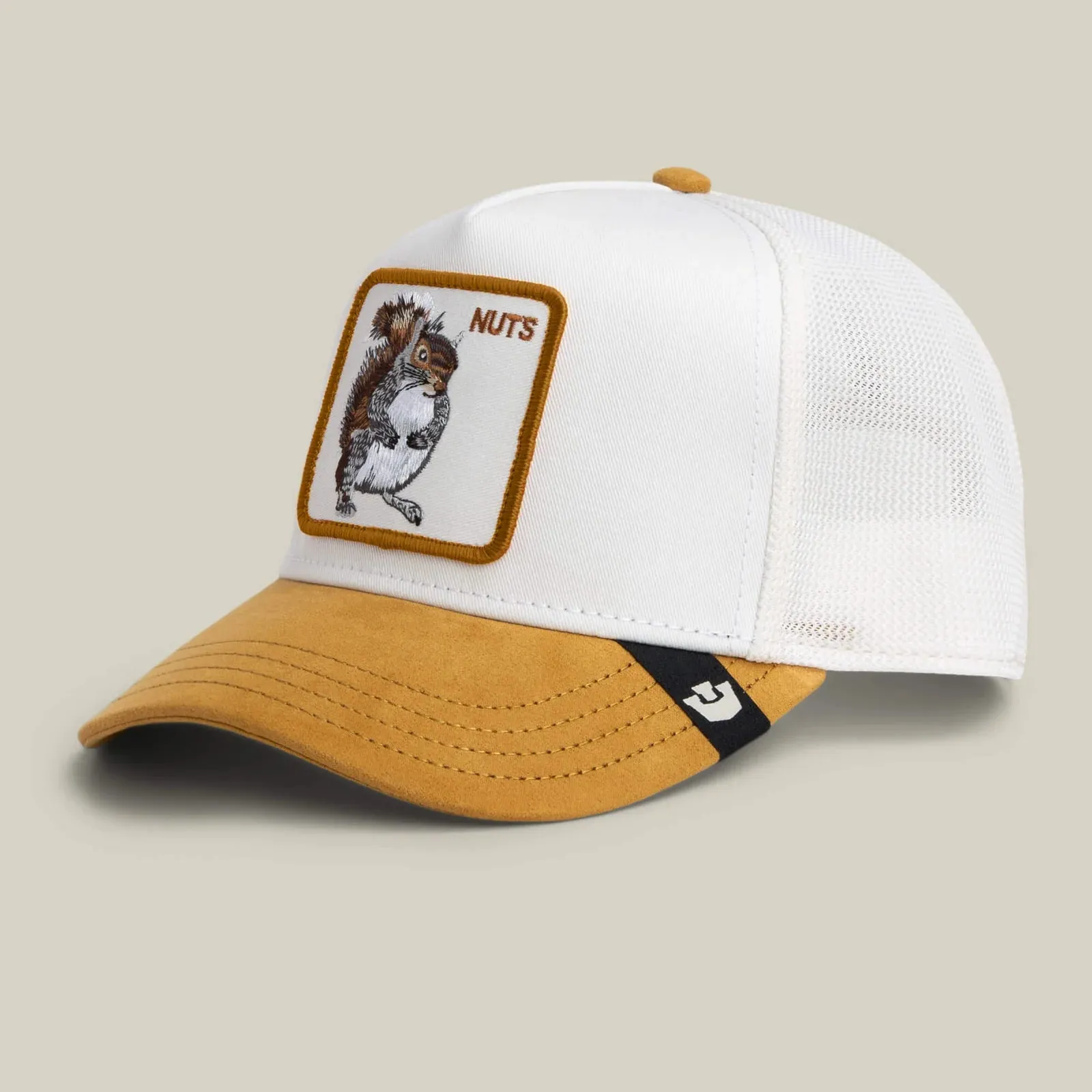Suede Squirrel Trucker Hat sold by Bella Chic product image thumbnail 4