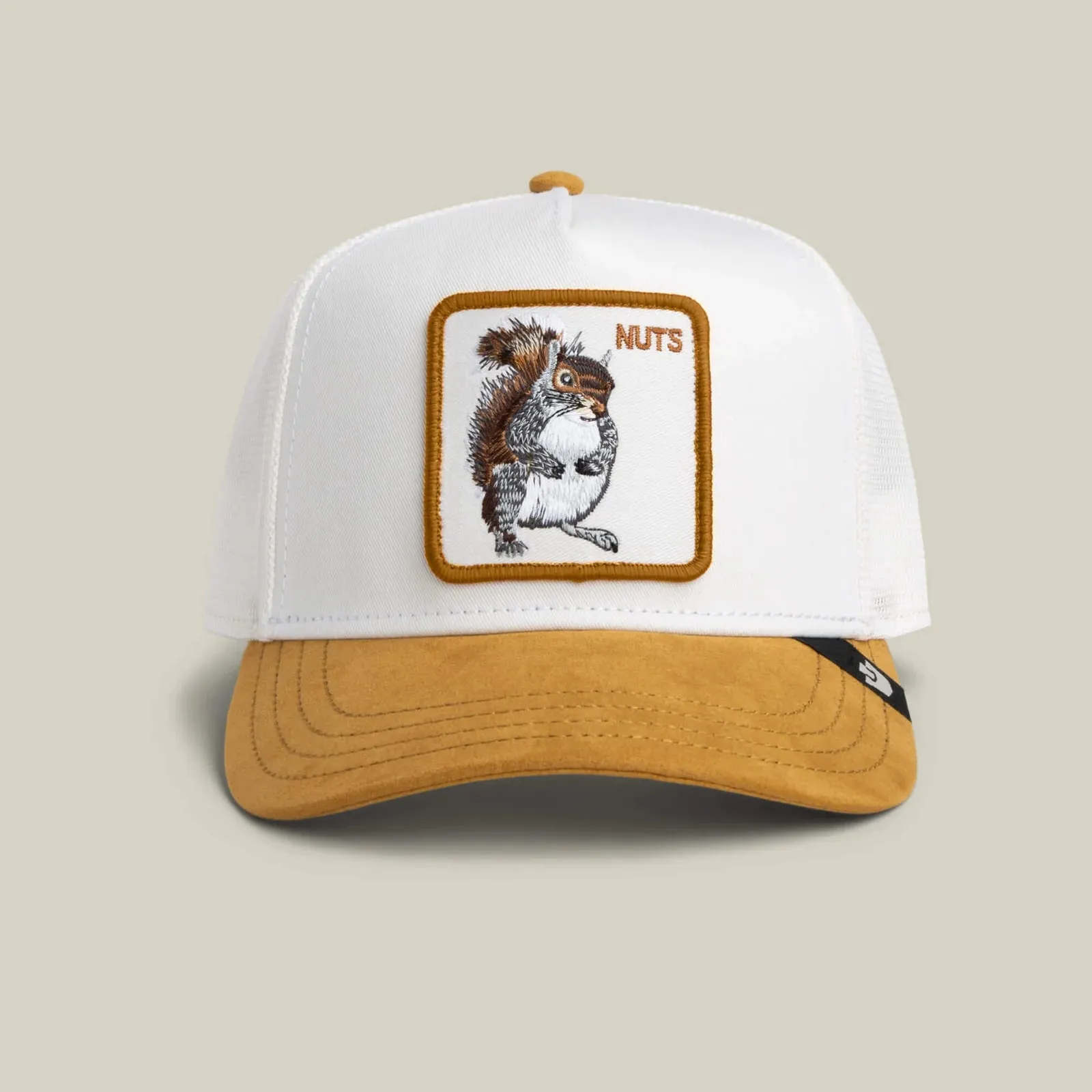 Suede Squirrel Trucker Hat sold by Bella Chic