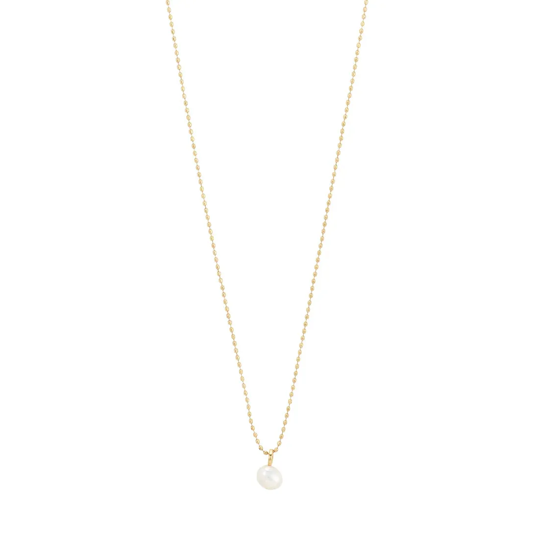 Hadley Recycled Freshwater Pearl Necklace | Gold sold by Bella Chic