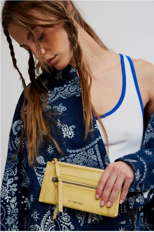 Emerson Wallet | Butter Yellow made by Free People