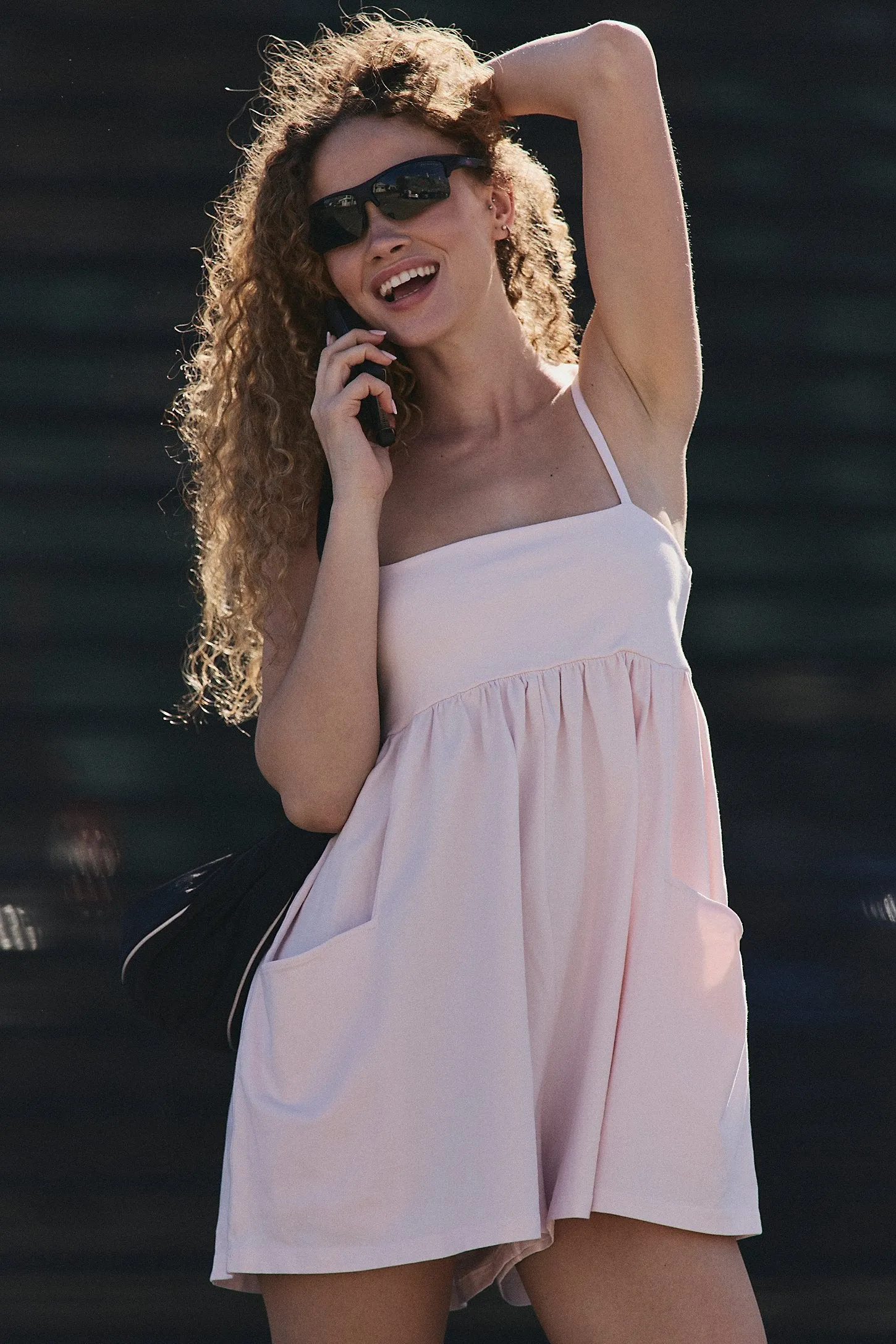 Hot Shot Strappy Romper | Bloom sold by Bella Chic