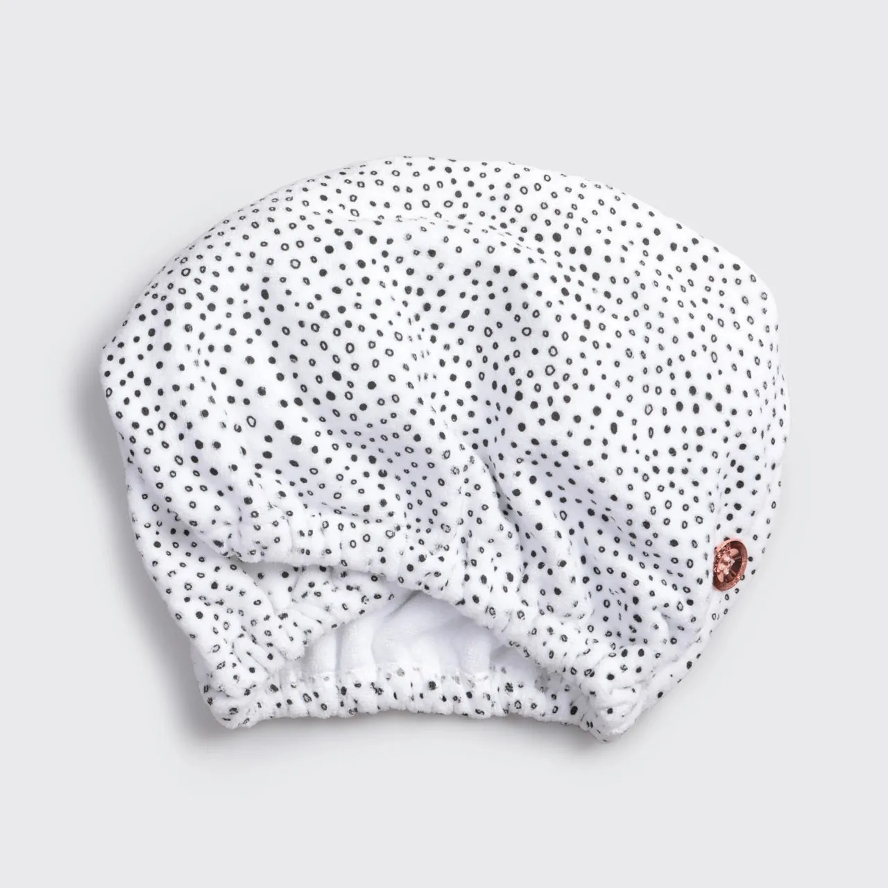 Quick Dry Hair Towel | Micro Dot sold by Bella Chic product image thumbnail 4