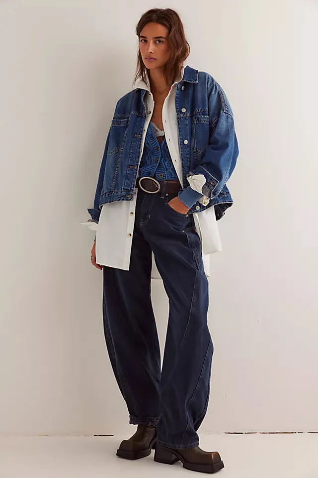 We The Free Opal Swing Denim Jacket | Got The Blues sold by Bella Chic product image thumbnail 4