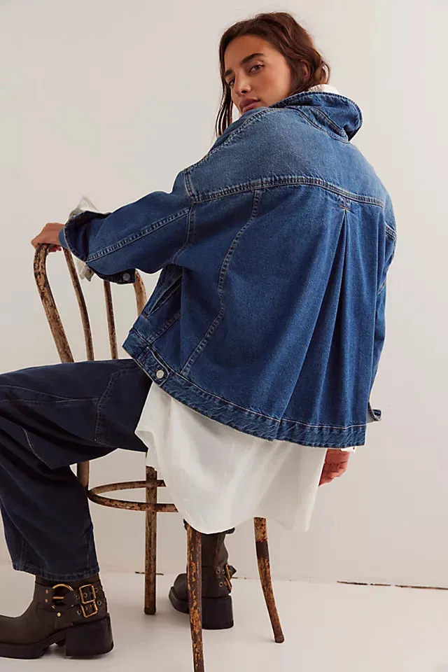 We The Free Opal Swing Denim Jacket | Got The Blues sold by Bella Chic product image thumbnail 3