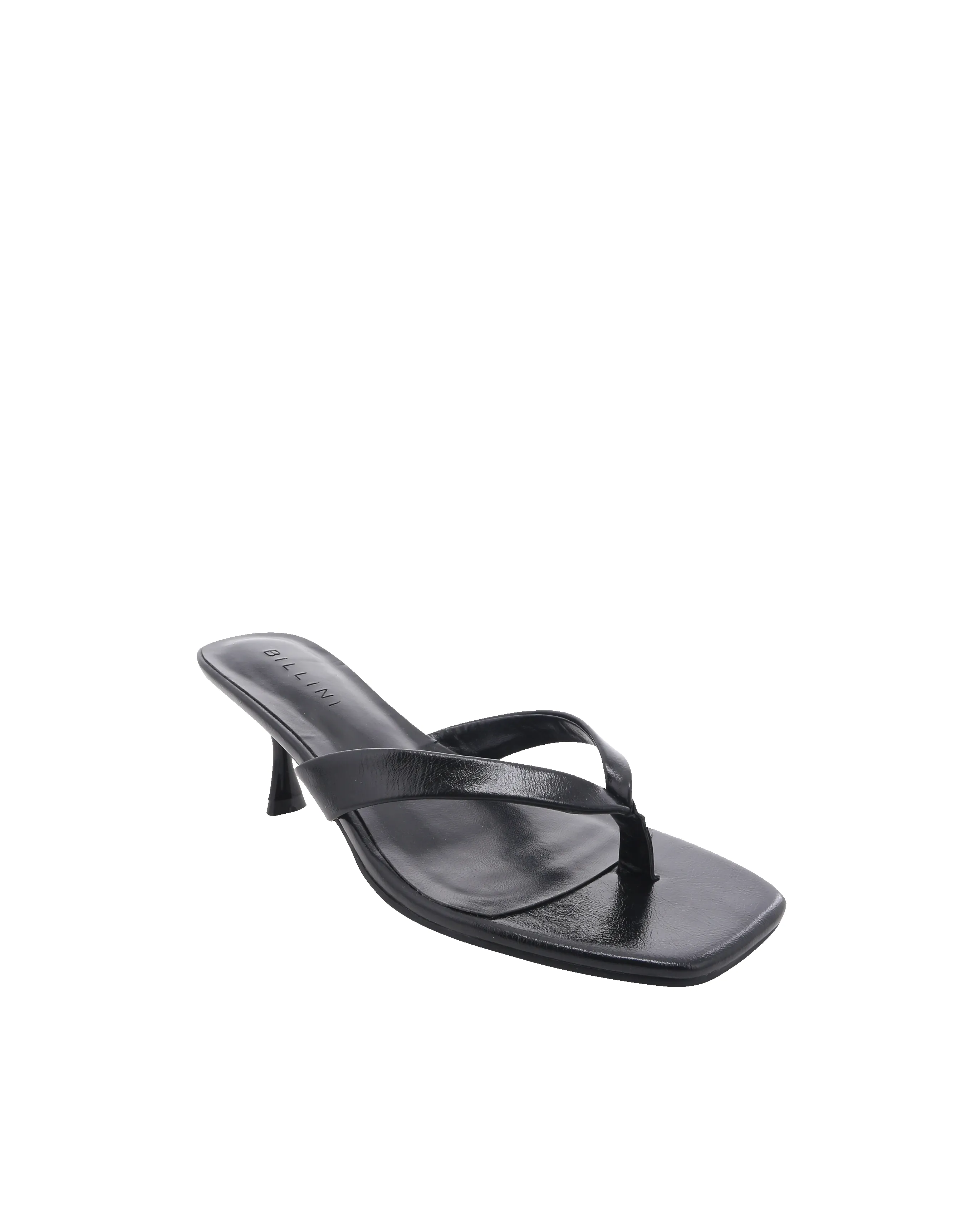 Marsie Kitten Heel | Black Shine sold by Bella Chic product image thumbnail 3