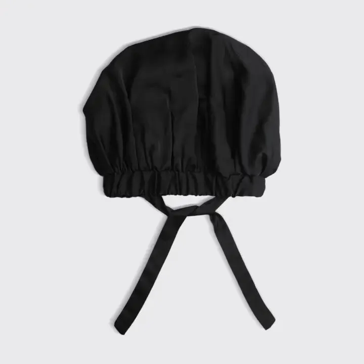 Satin Sleep XL Adjustable Bonnet | Black sold by Bella Chic product image thumbnail 3