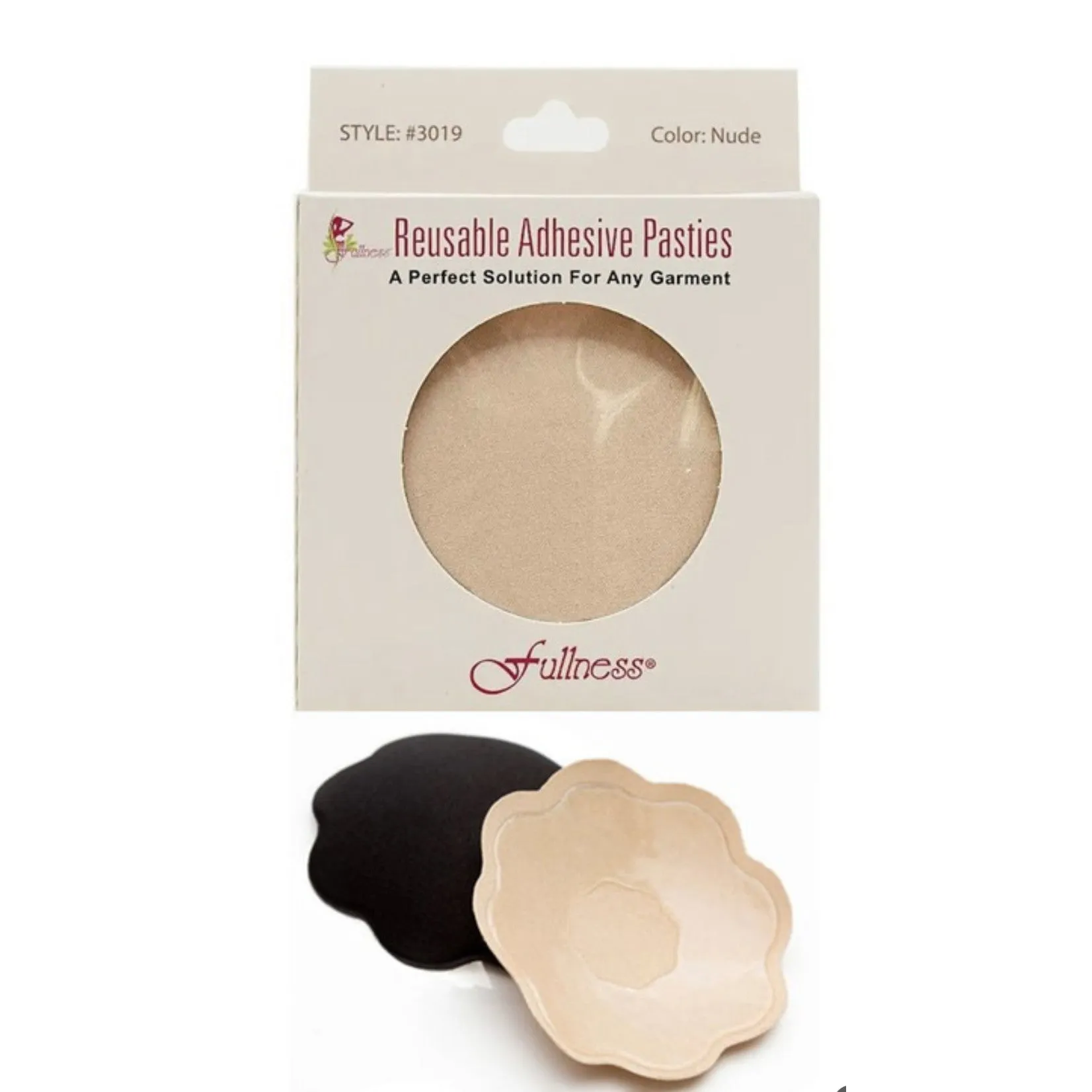 Reusable Adhesive Pasties | Nude sold by Bella Chic product image thumbnail 2