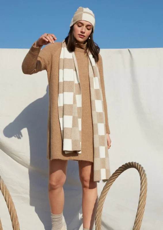 Kunzi Sweater Dress | Coffee made by Bella Chic