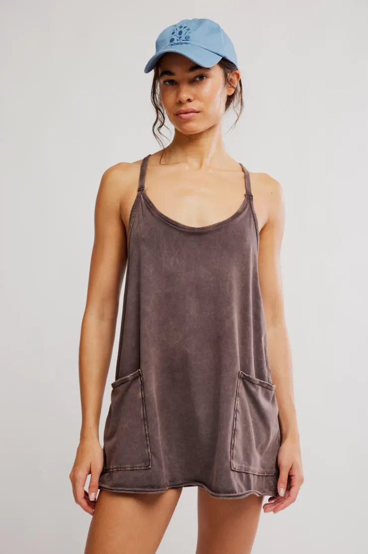 Hot Shot Mini Dress | Chocolate sold by Bella Chic product image thumbnail 2