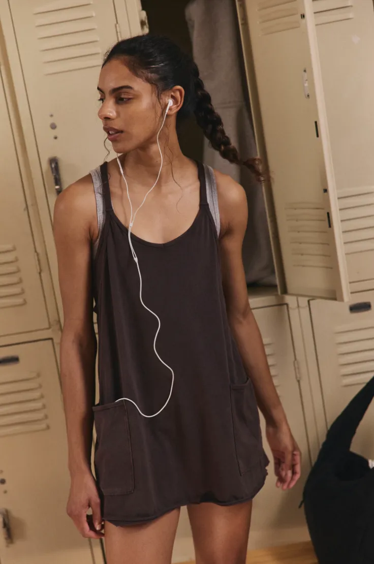 Hot Shot Mini Dress | Chocolate sold by Bella Chic product image thumbnail 4