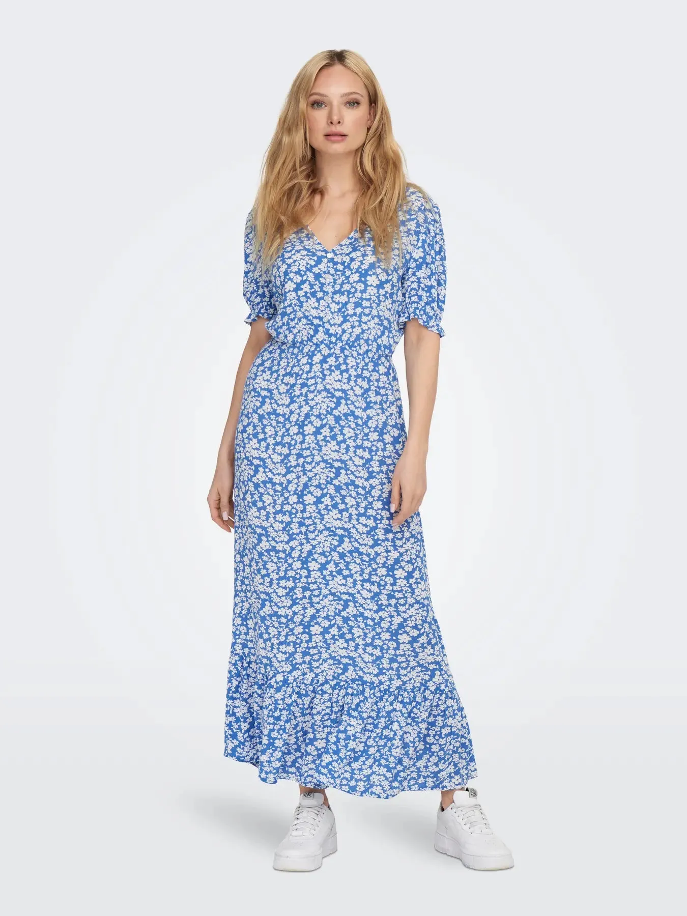 Chianti Long Floral Dress sold by Bella Chic