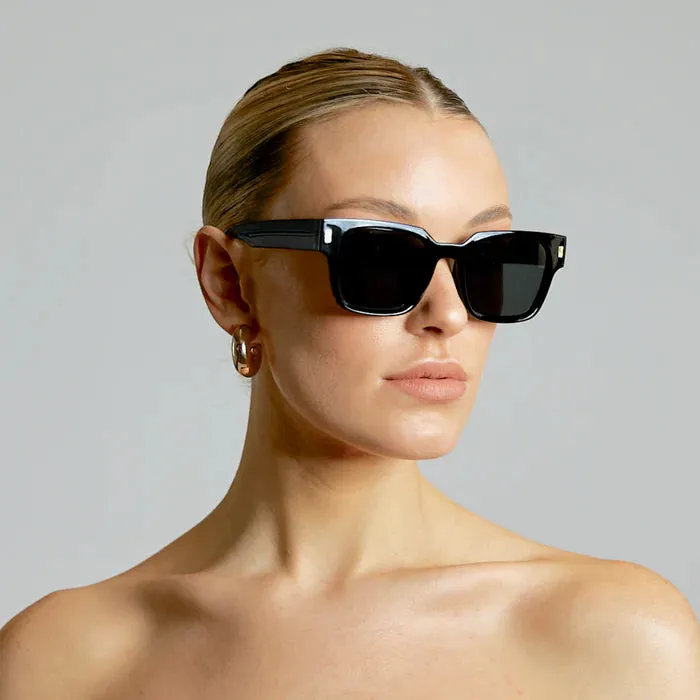 Casey Sunglasses | Black sold by Bella Chic